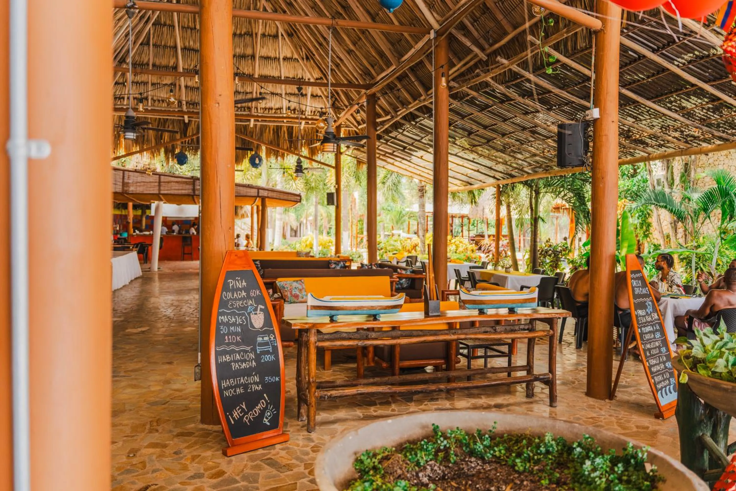 Patio in Hotel Isla Real