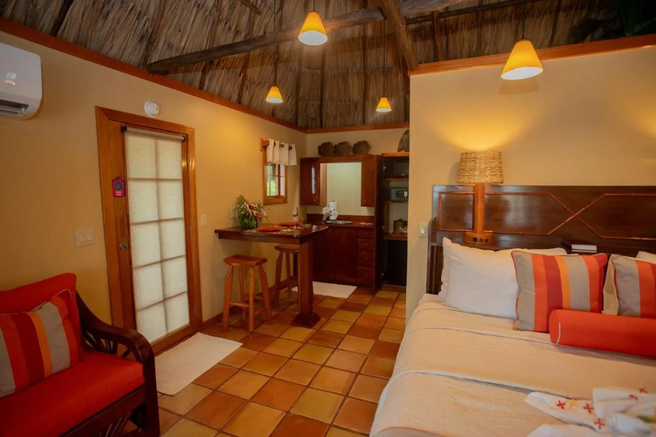 Bed in Ramon's Village Resort