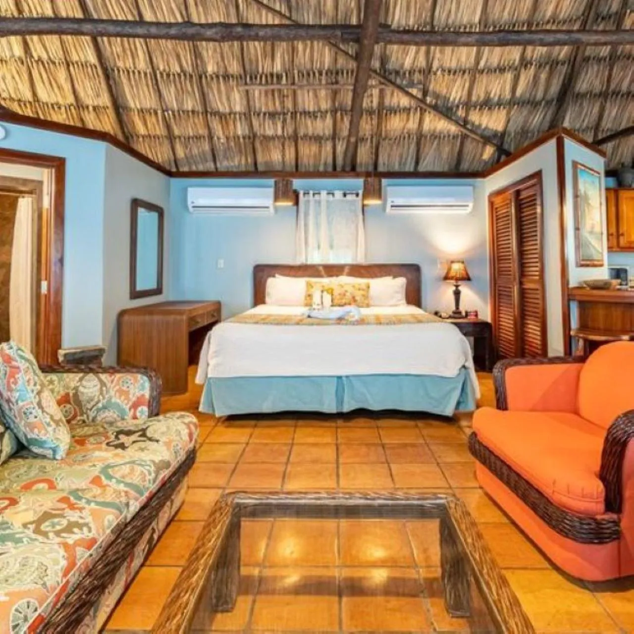 Bed in Ramon's Village Resort