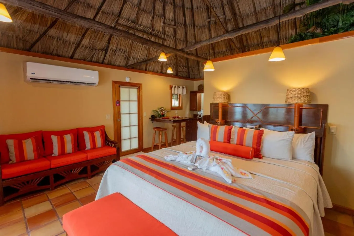 Bed in Ramon's Village Resort