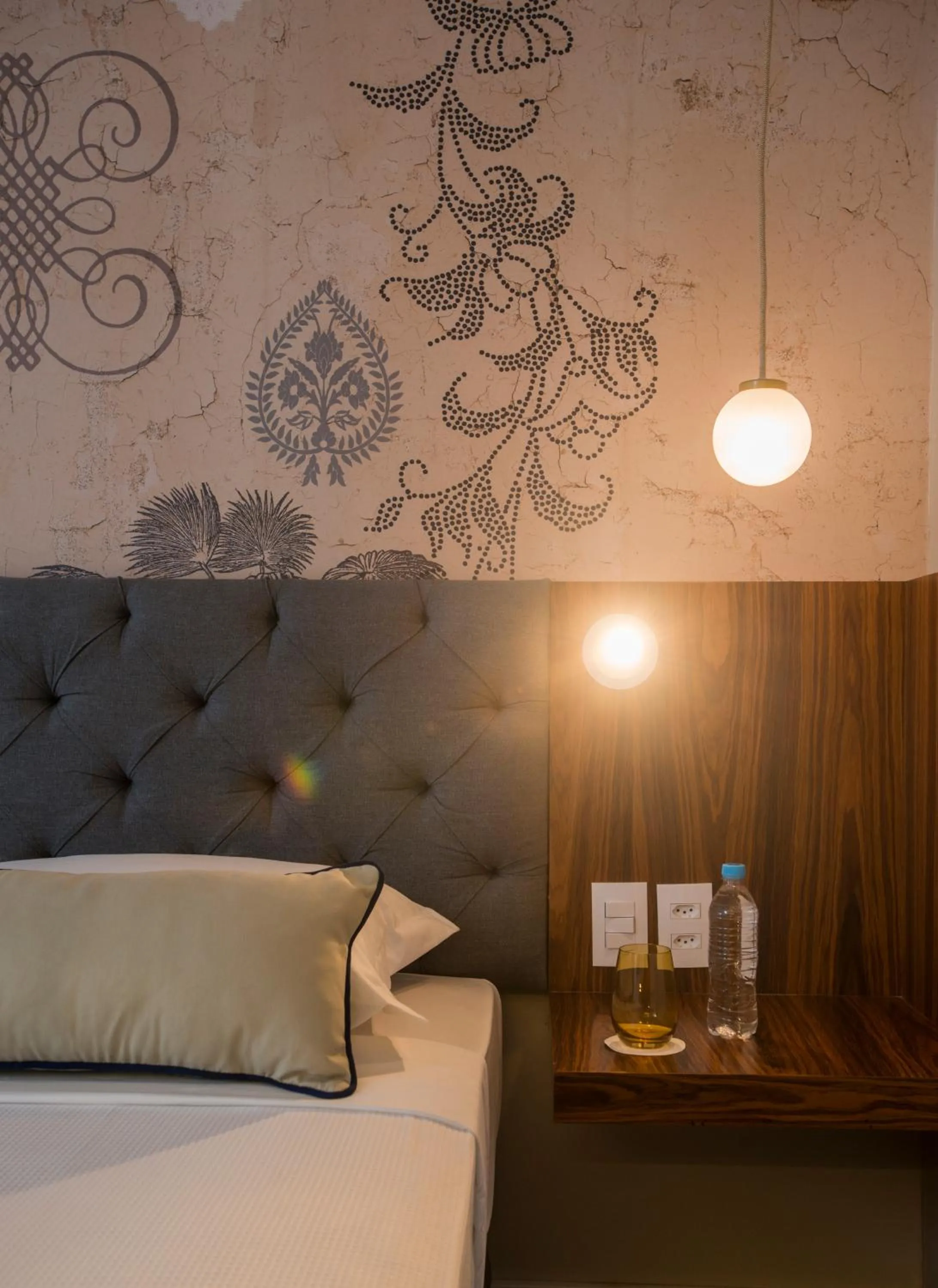 Bed in Hotel Luzeiros Recife