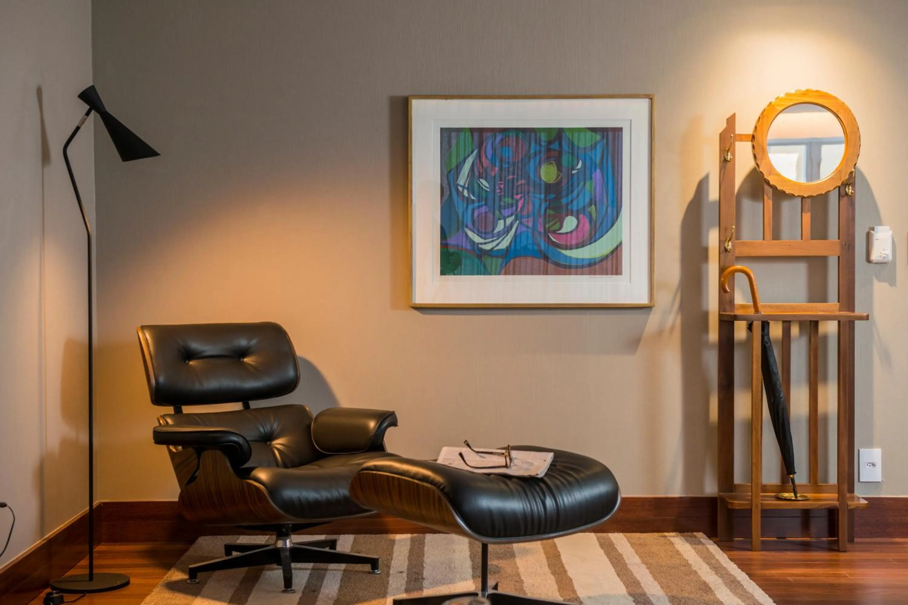 Seating area in Hotel Luzeiros Recife