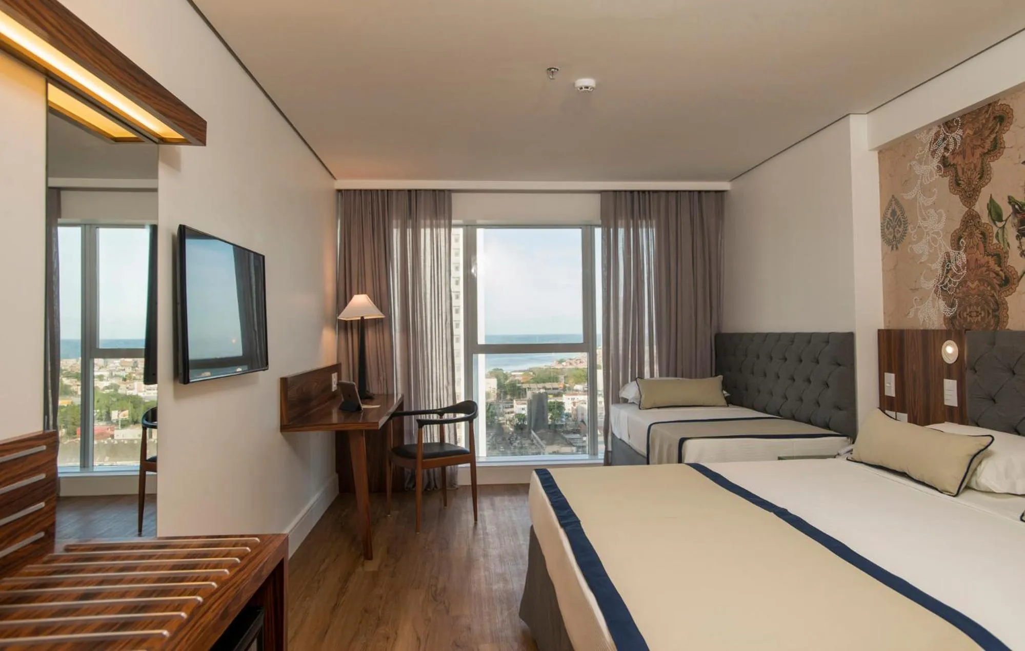 Bedroom, Bed in Hotel Luzeiros Recife