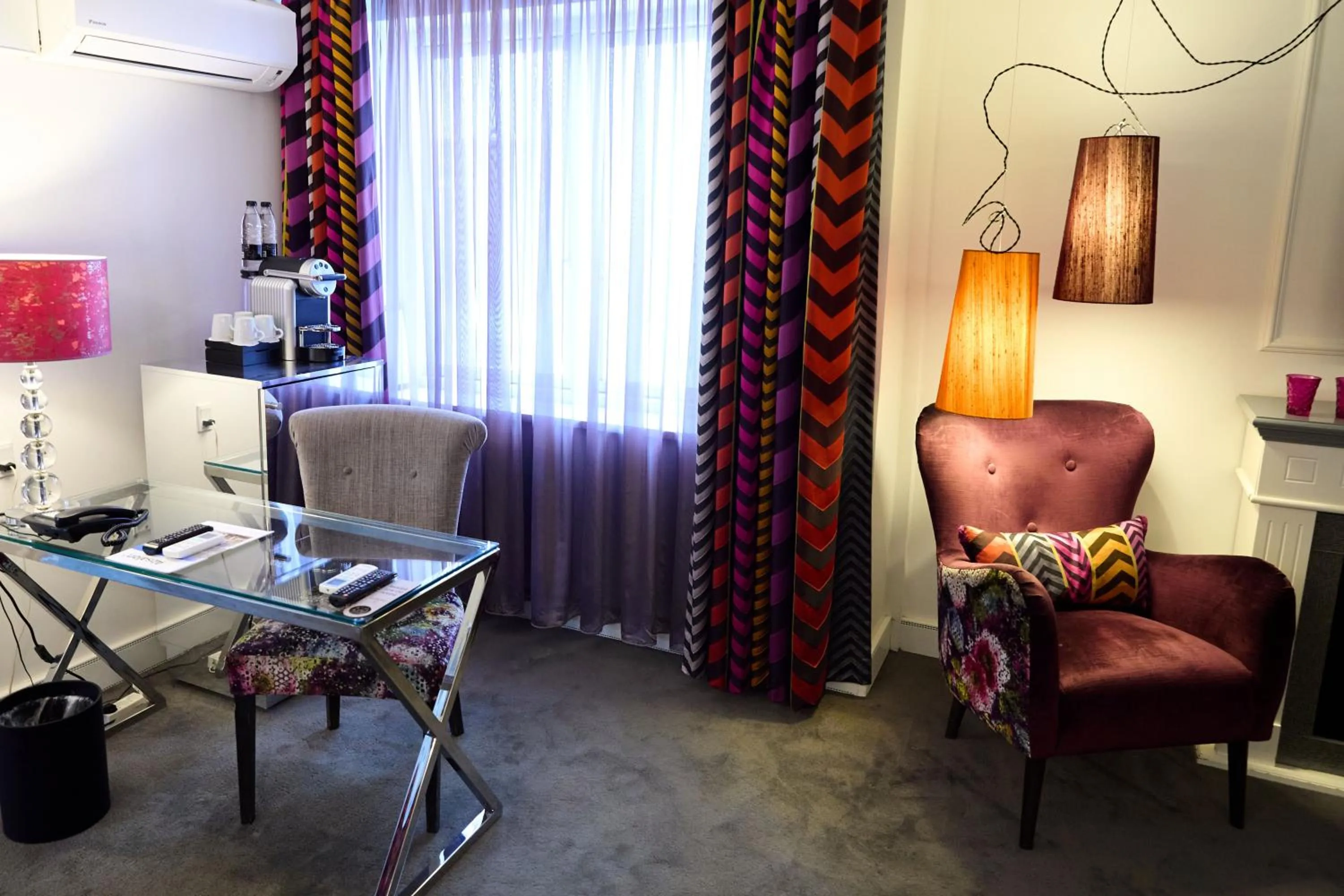 Living room in Absalon Hotel