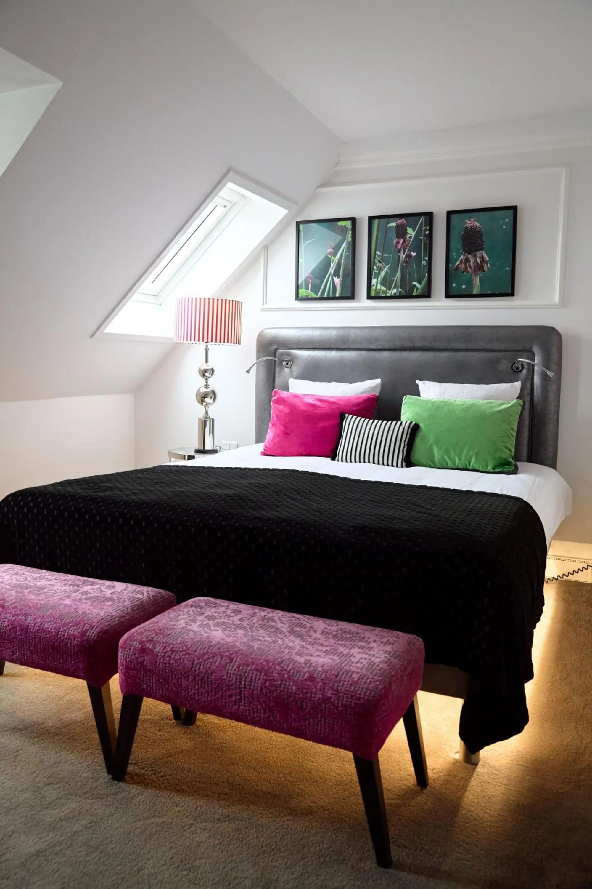 Bed in Absalon Hotel