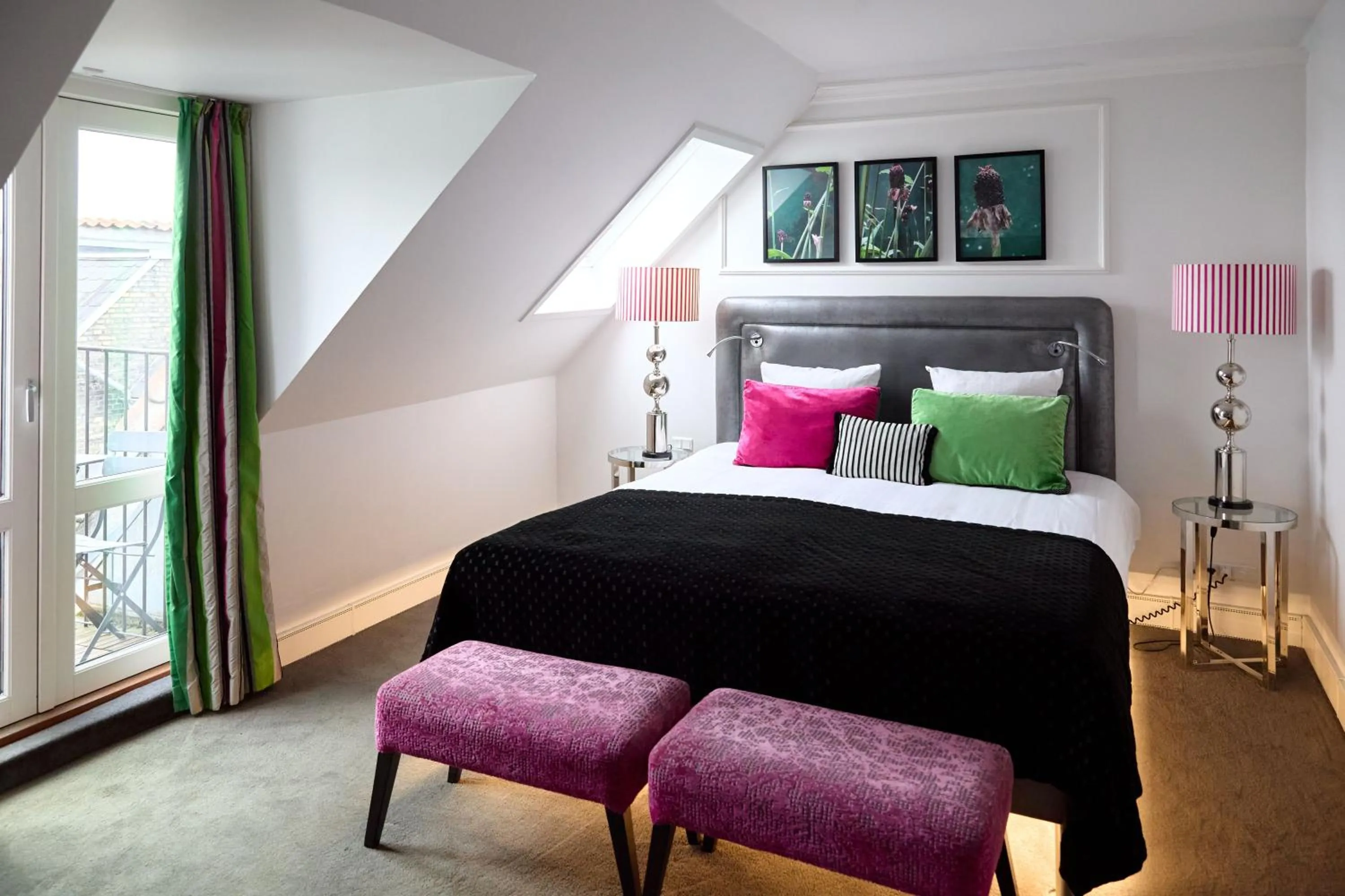 Bedroom, Bed in Absalon Hotel