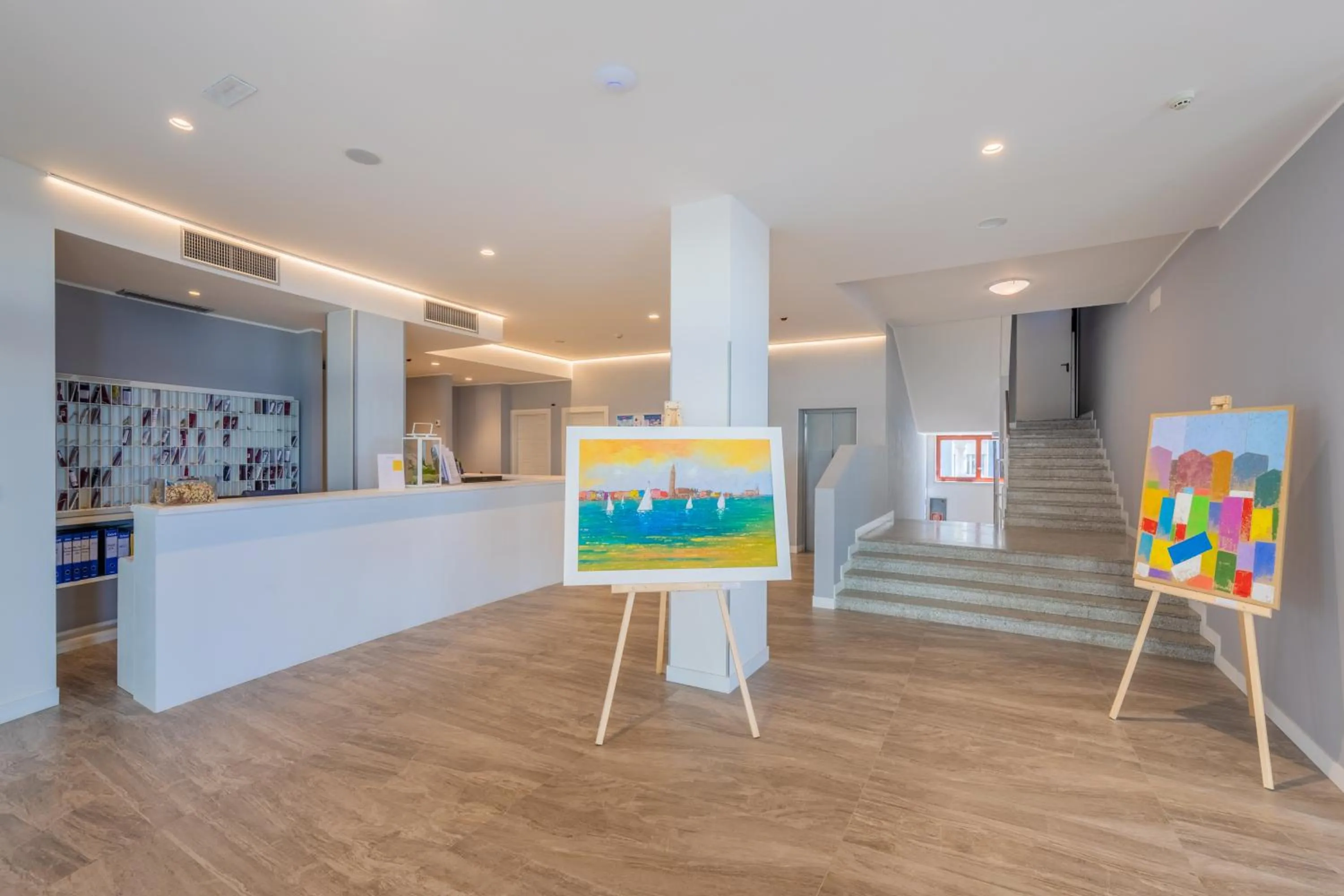 Lobby or reception in Villa Delfa