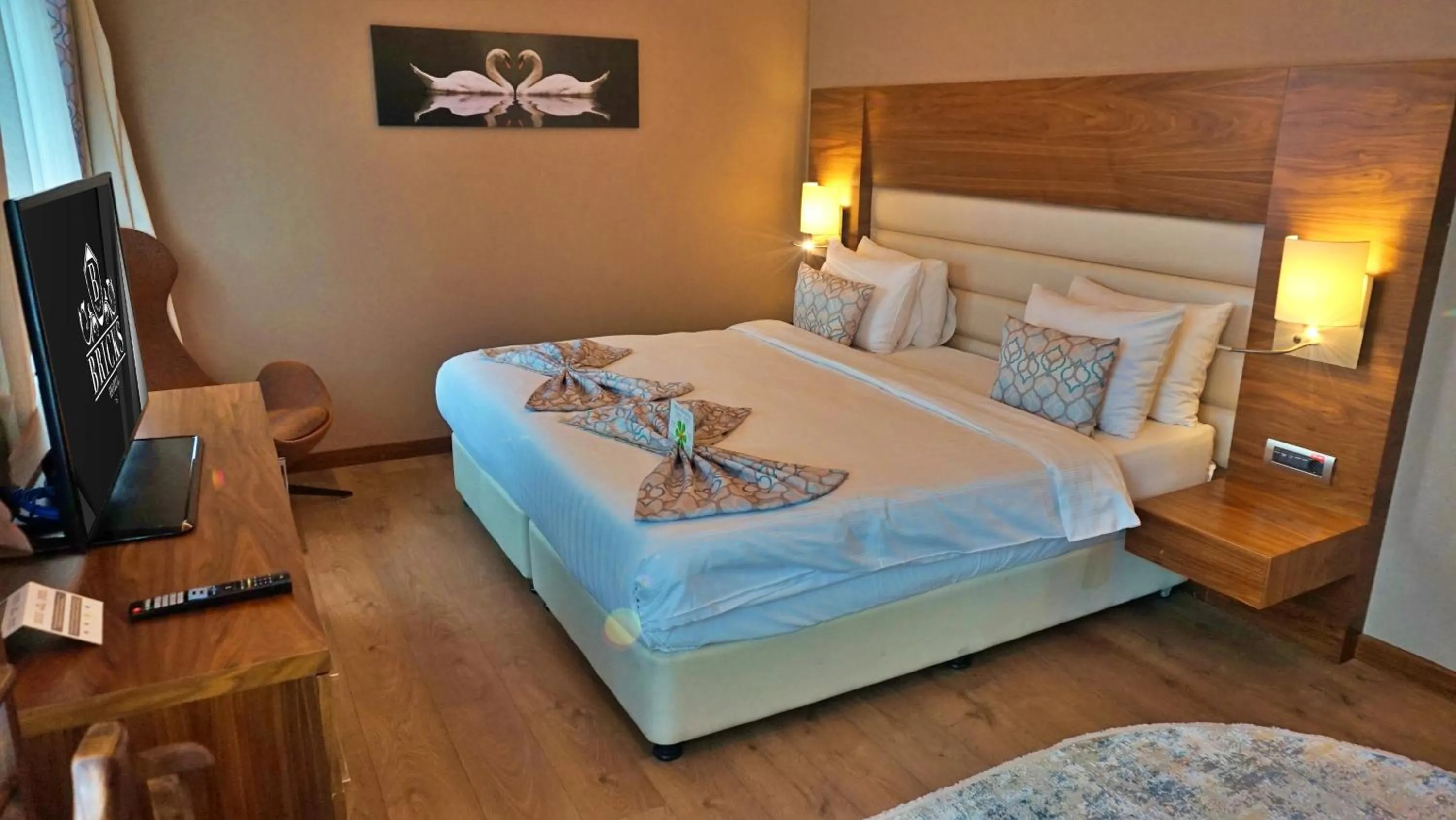 Bed in Bricks Hotel İstanbul