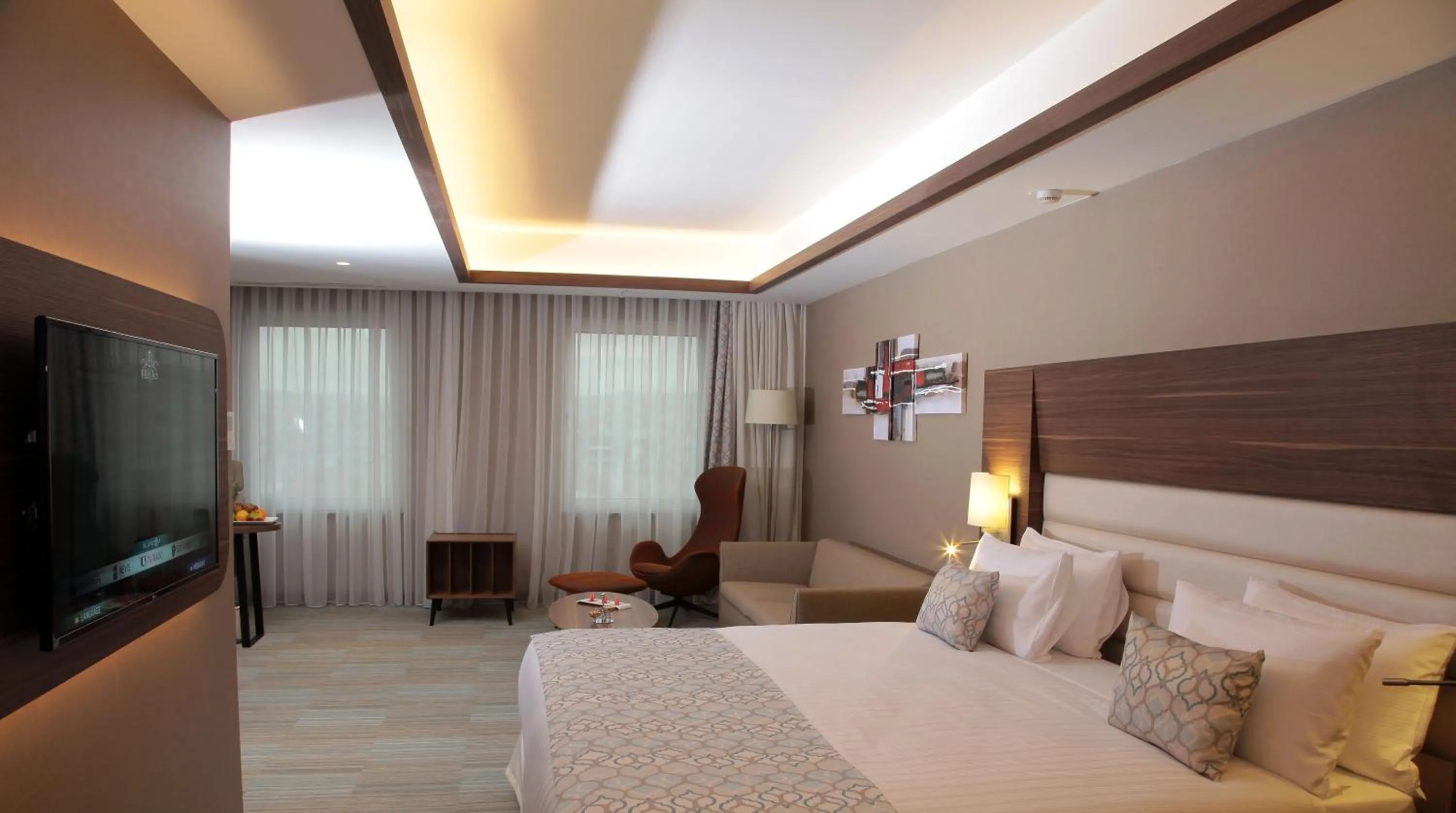 TV and multimedia, Bed in Bricks Hotel İstanbul