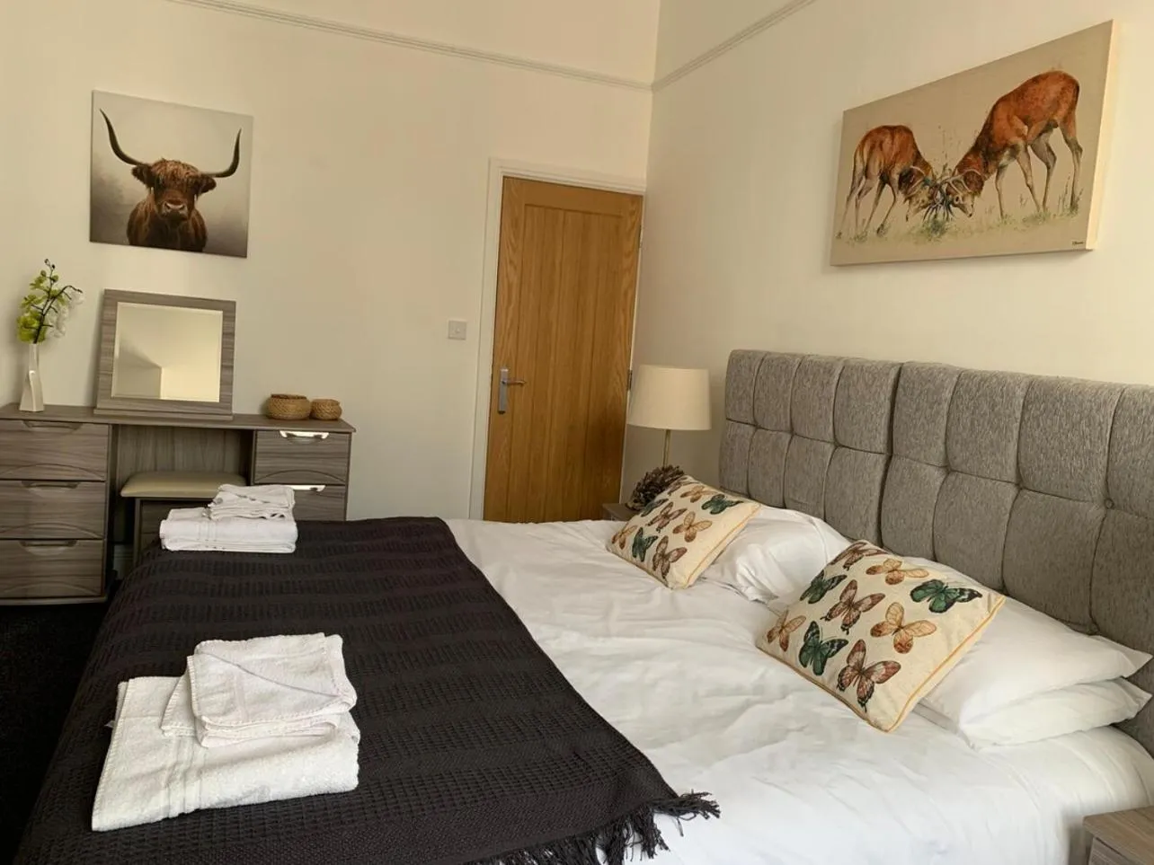 Bed in Market Place Serviced Apartments, Leek