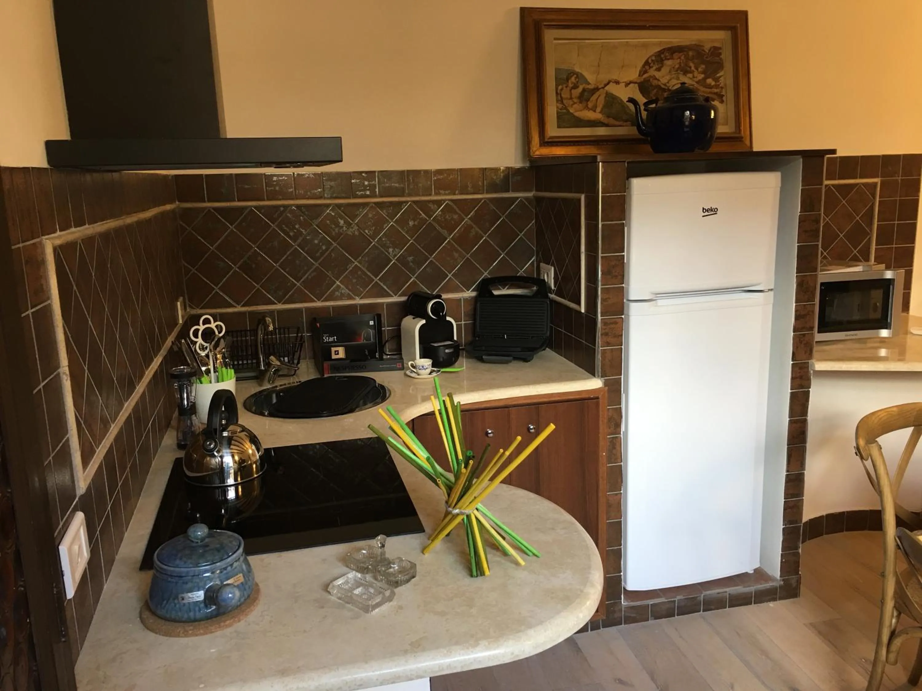 Kitchen or kitchenette in Pantheon Old Suite