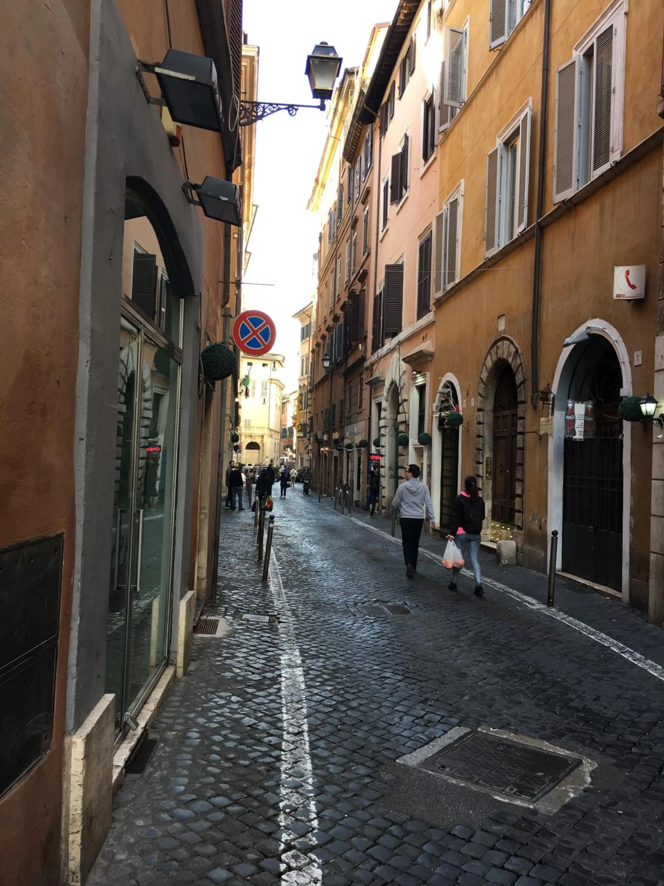 Street view in Pantheon Old Suite