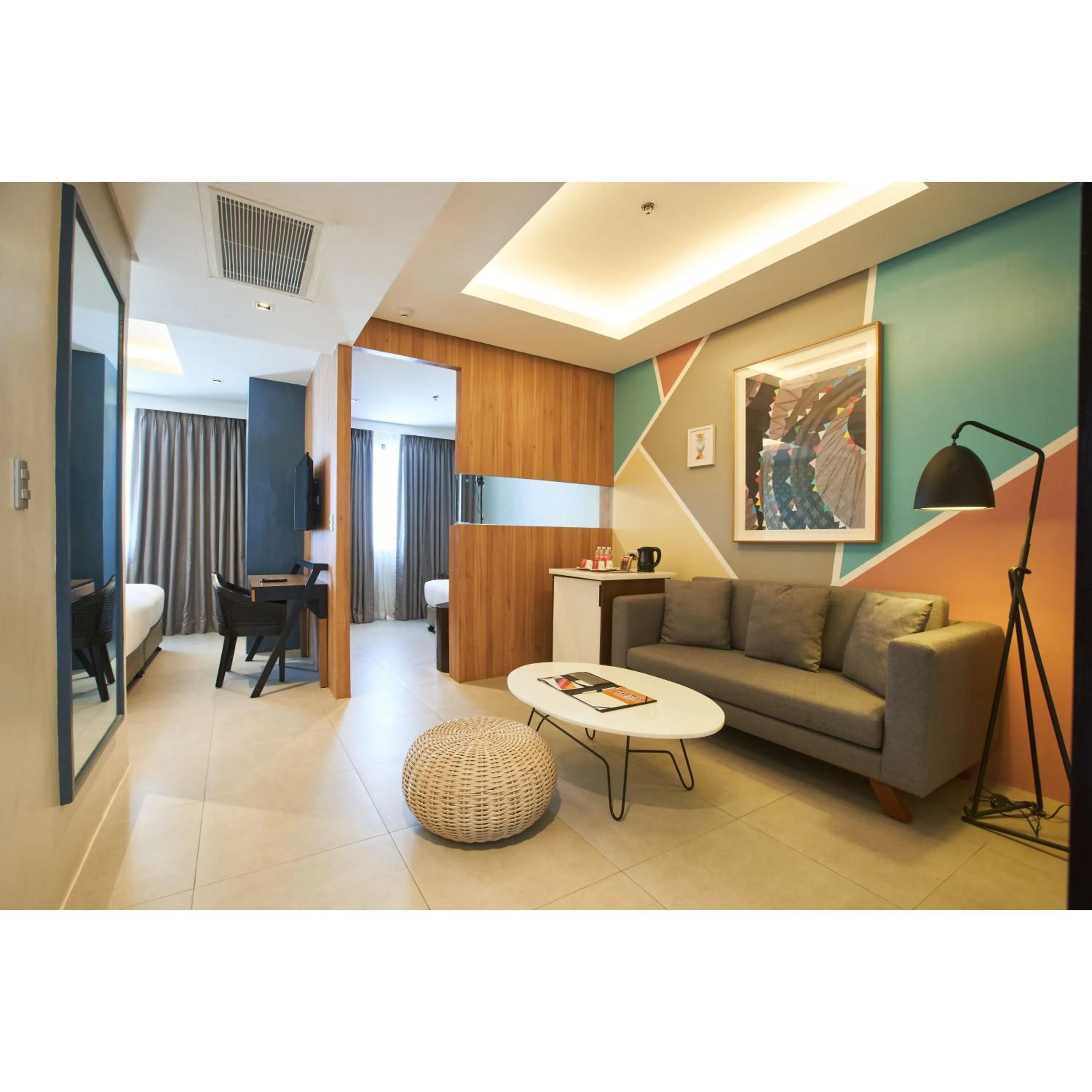 Living room in Summit Galleria Cebu