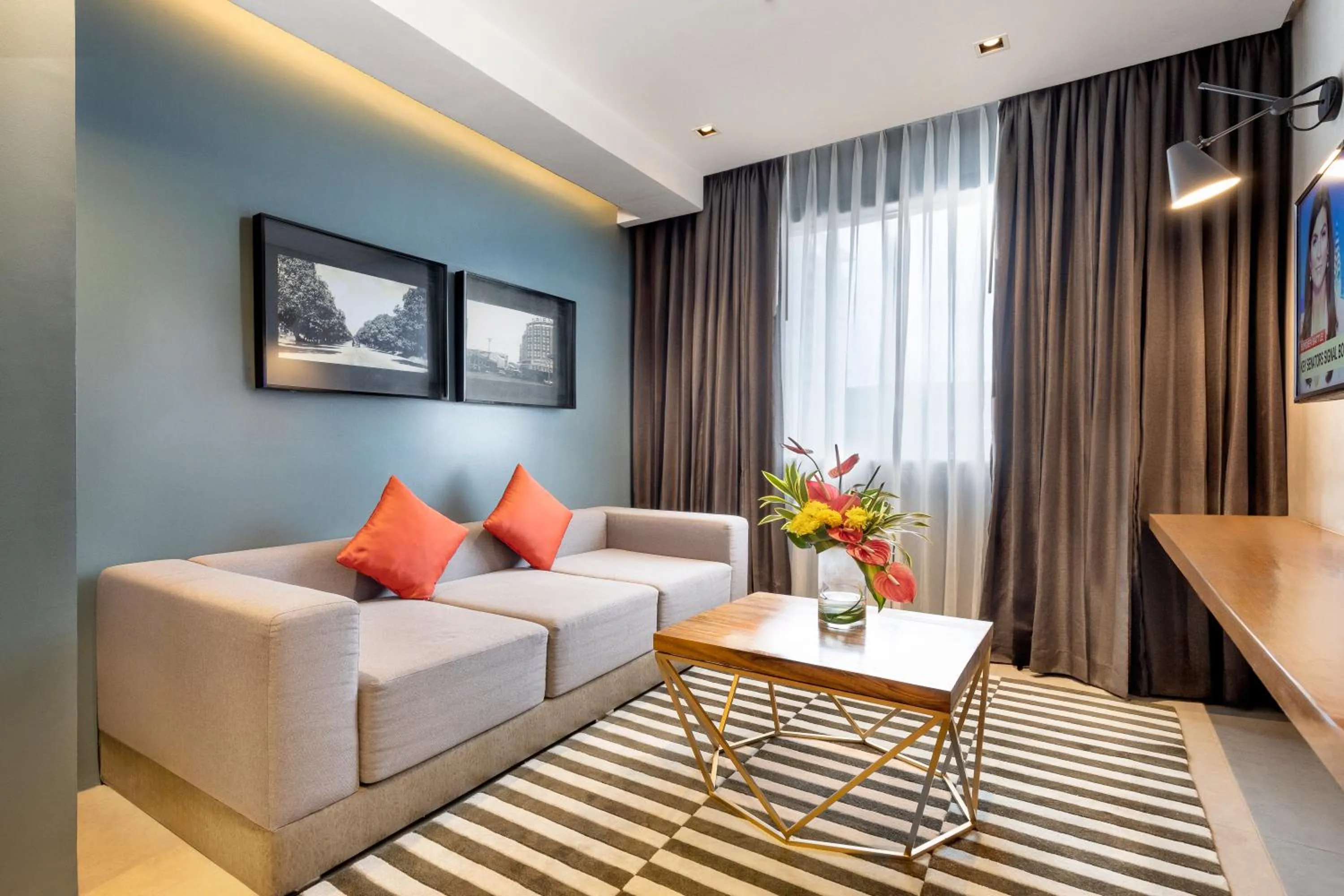 Living room in Summit Galleria Cebu