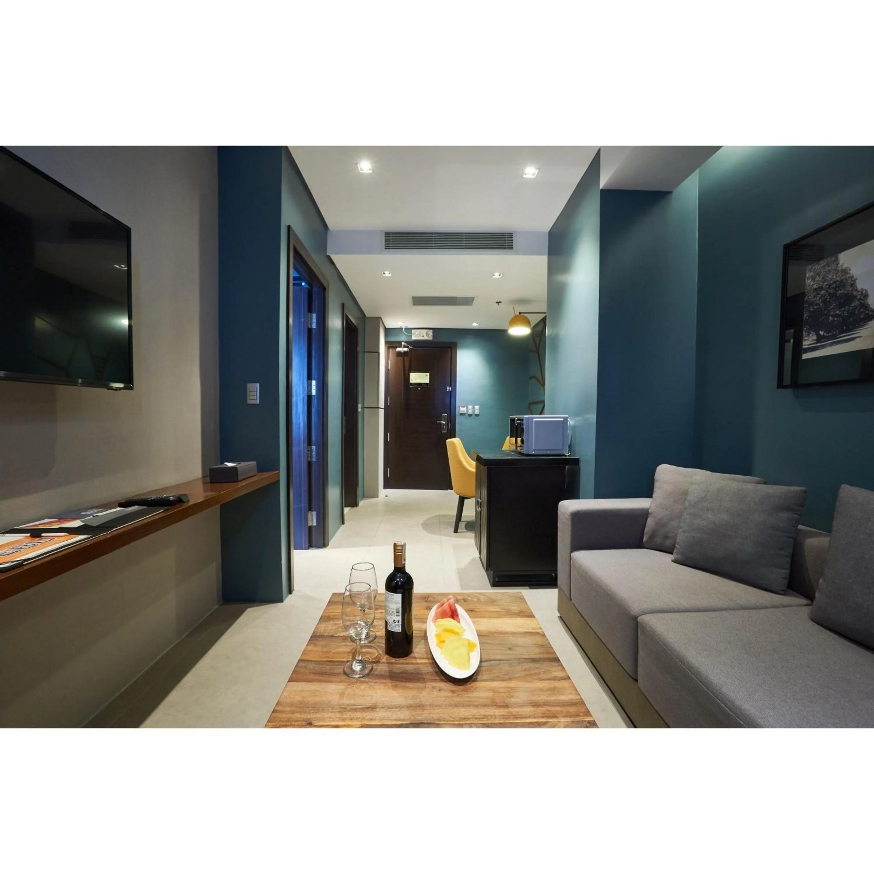 Living room in Summit Galleria Cebu