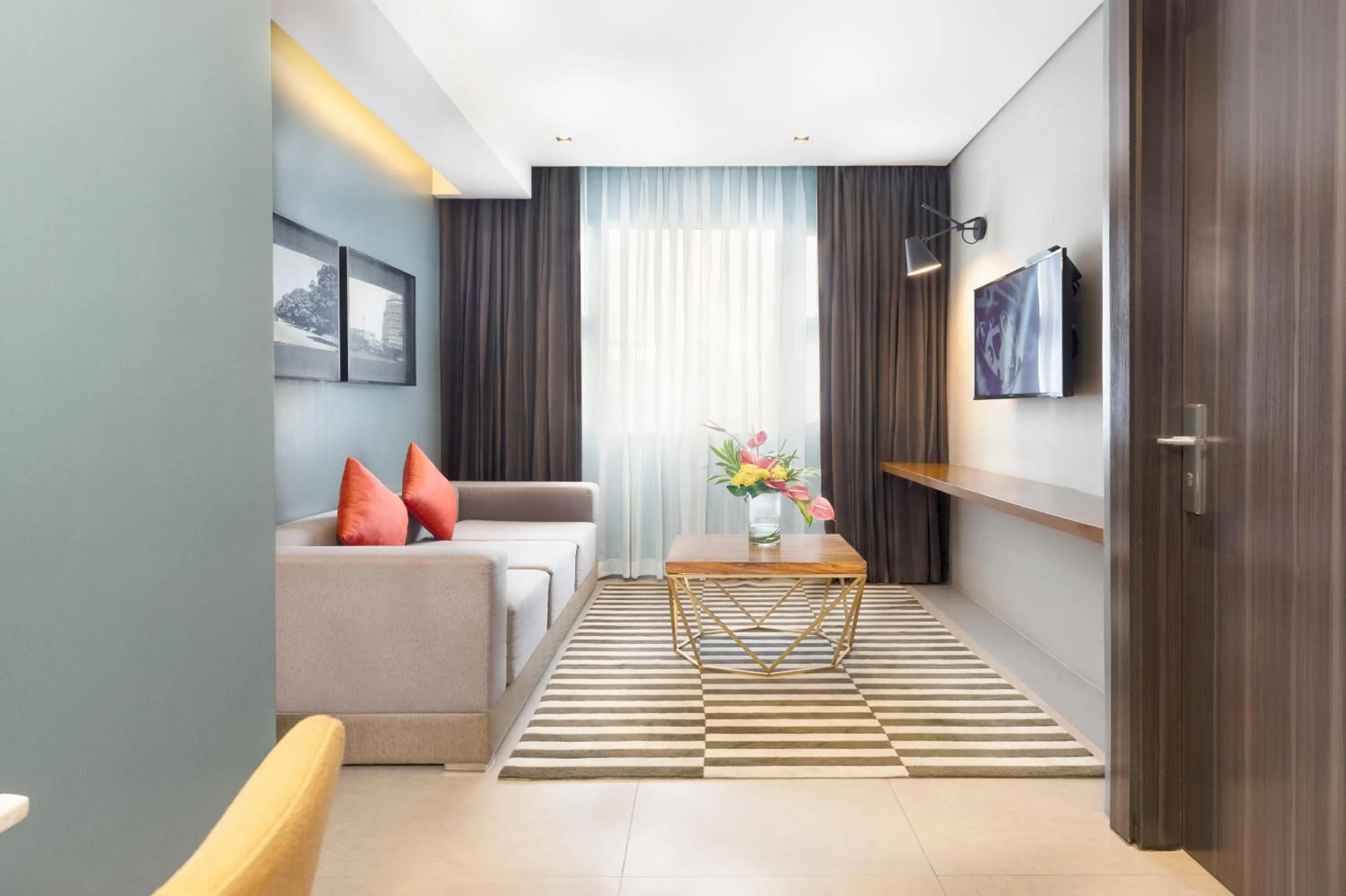 Living room in Summit Galleria Cebu