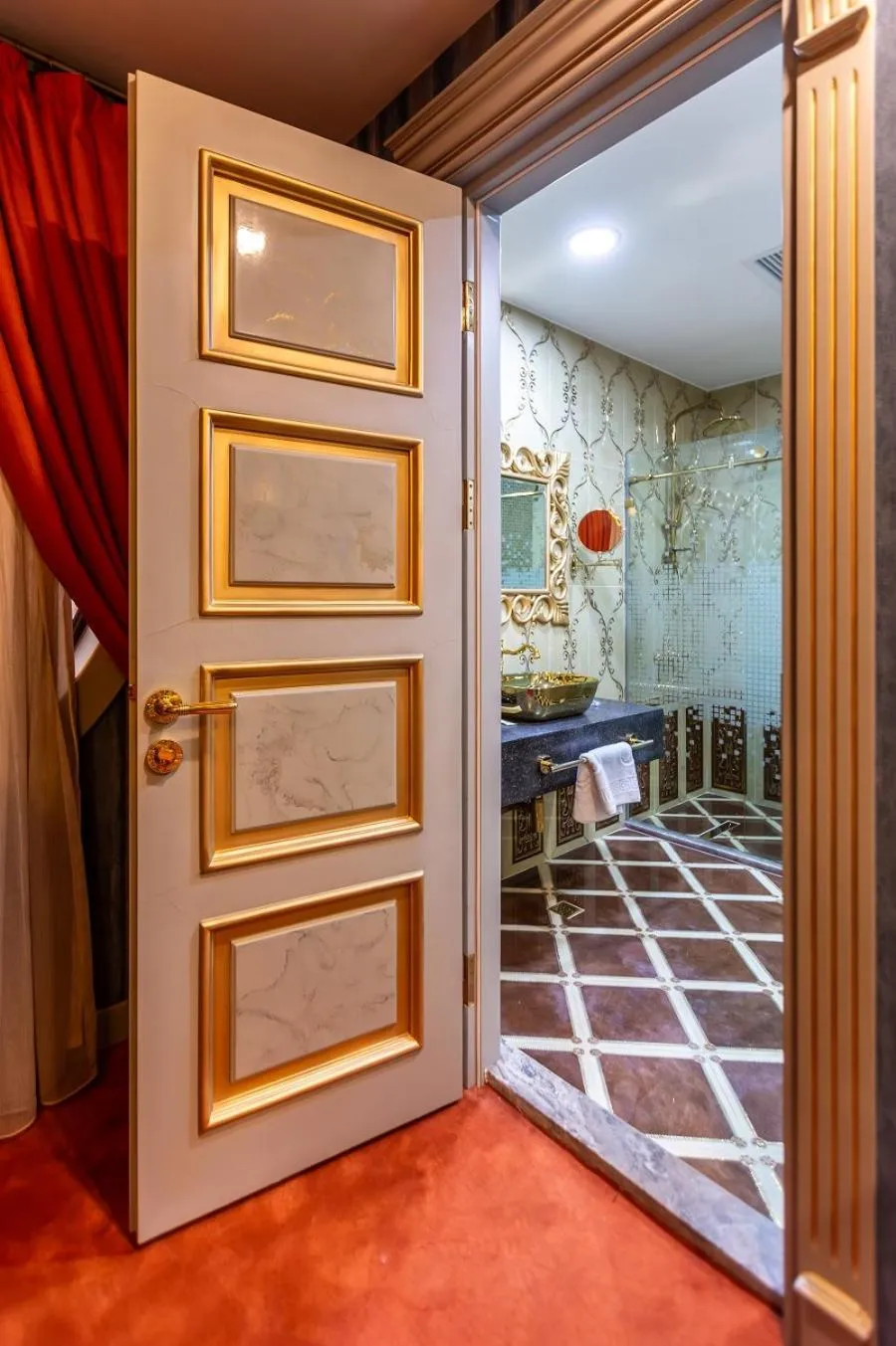 Bathroom in Manor Luxury Hotel Baku