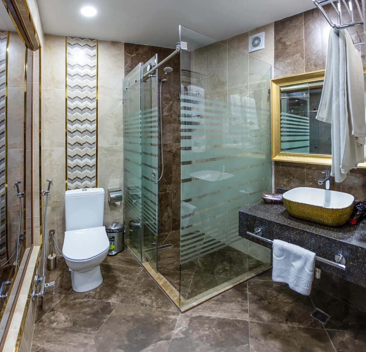 Bathroom in Manor Luxury Hotel Baku