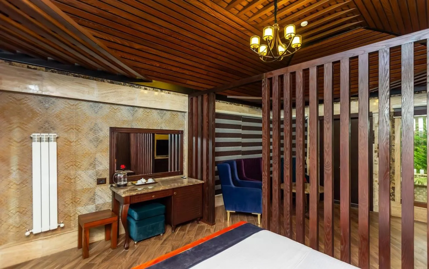 Photo of the whole room, Bed in Manor Luxury Hotel Baku