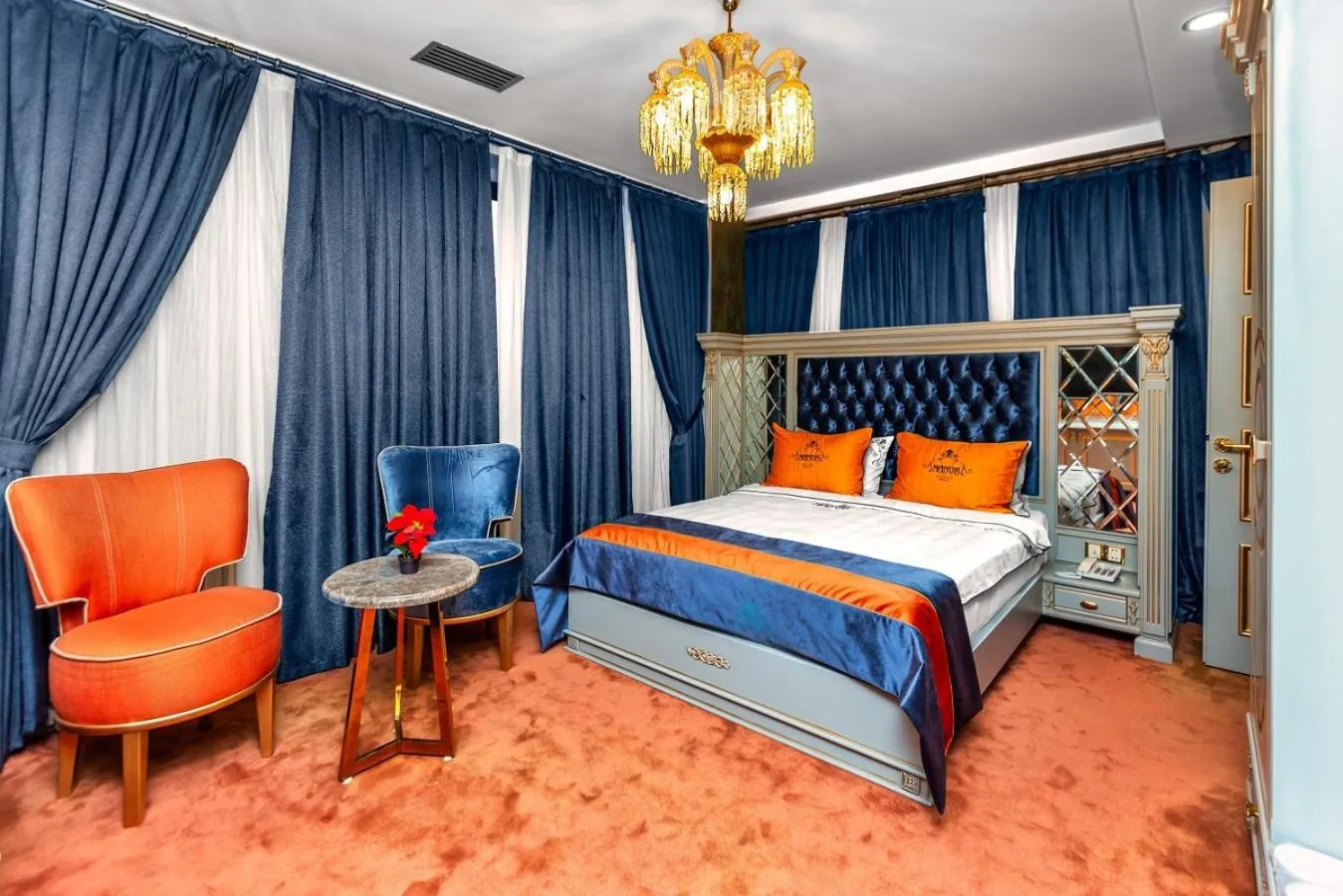 Photo of the whole room, Bed in Manor Luxury Hotel Baku