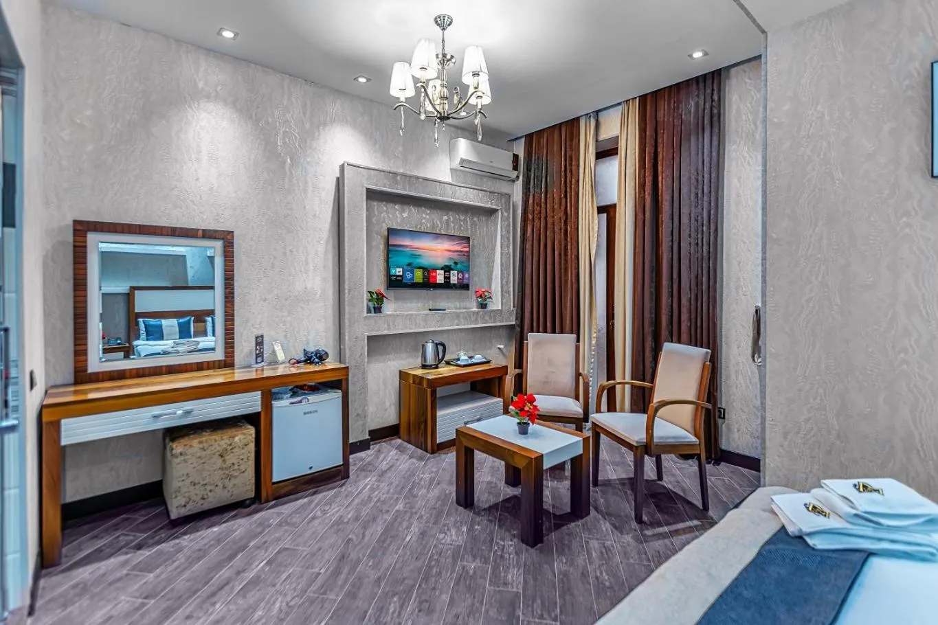 Photo of the whole room, Bed in Manor Luxury Hotel Baku