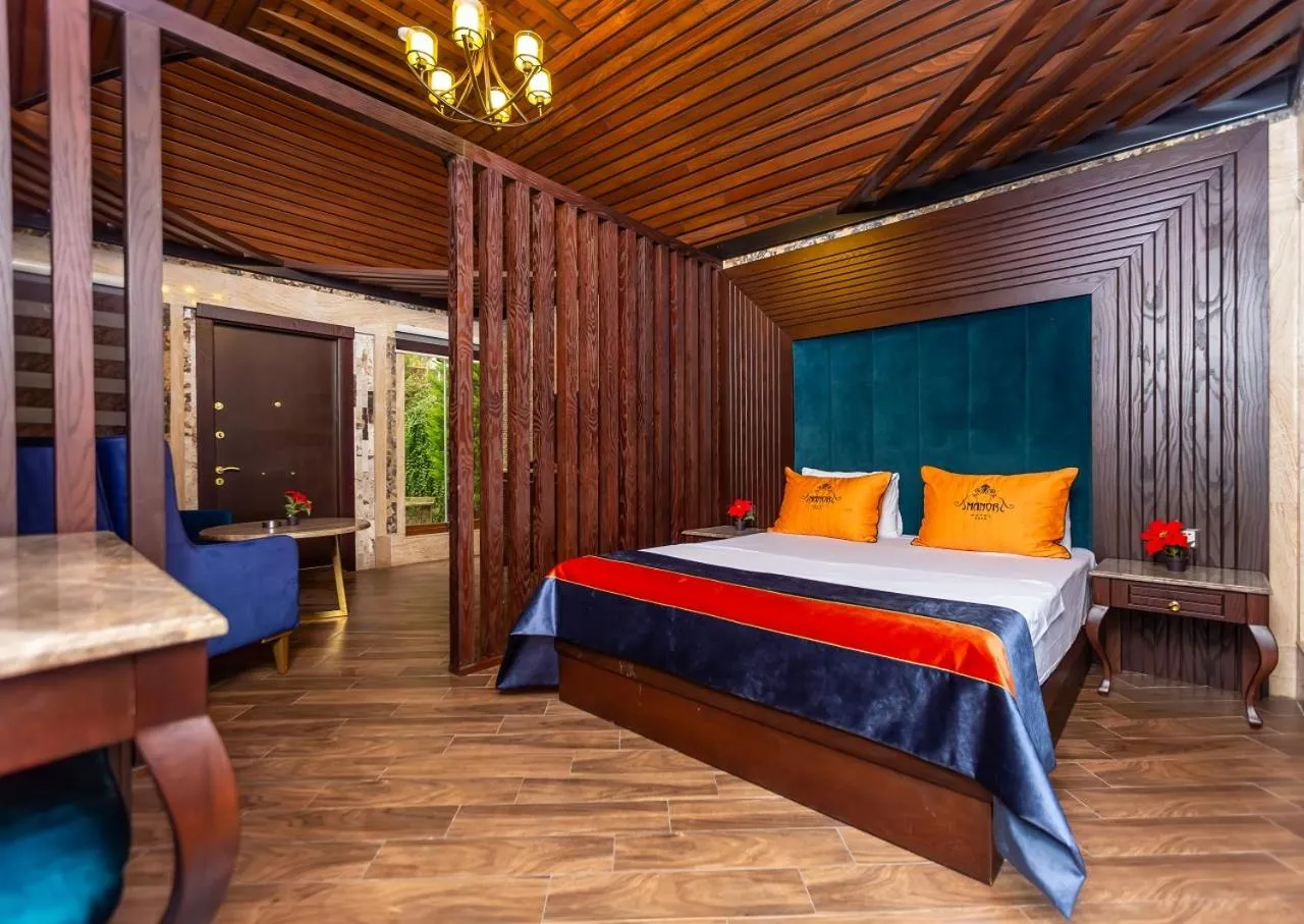 Photo of the whole room, Bed in Manor Luxury Hotel Baku