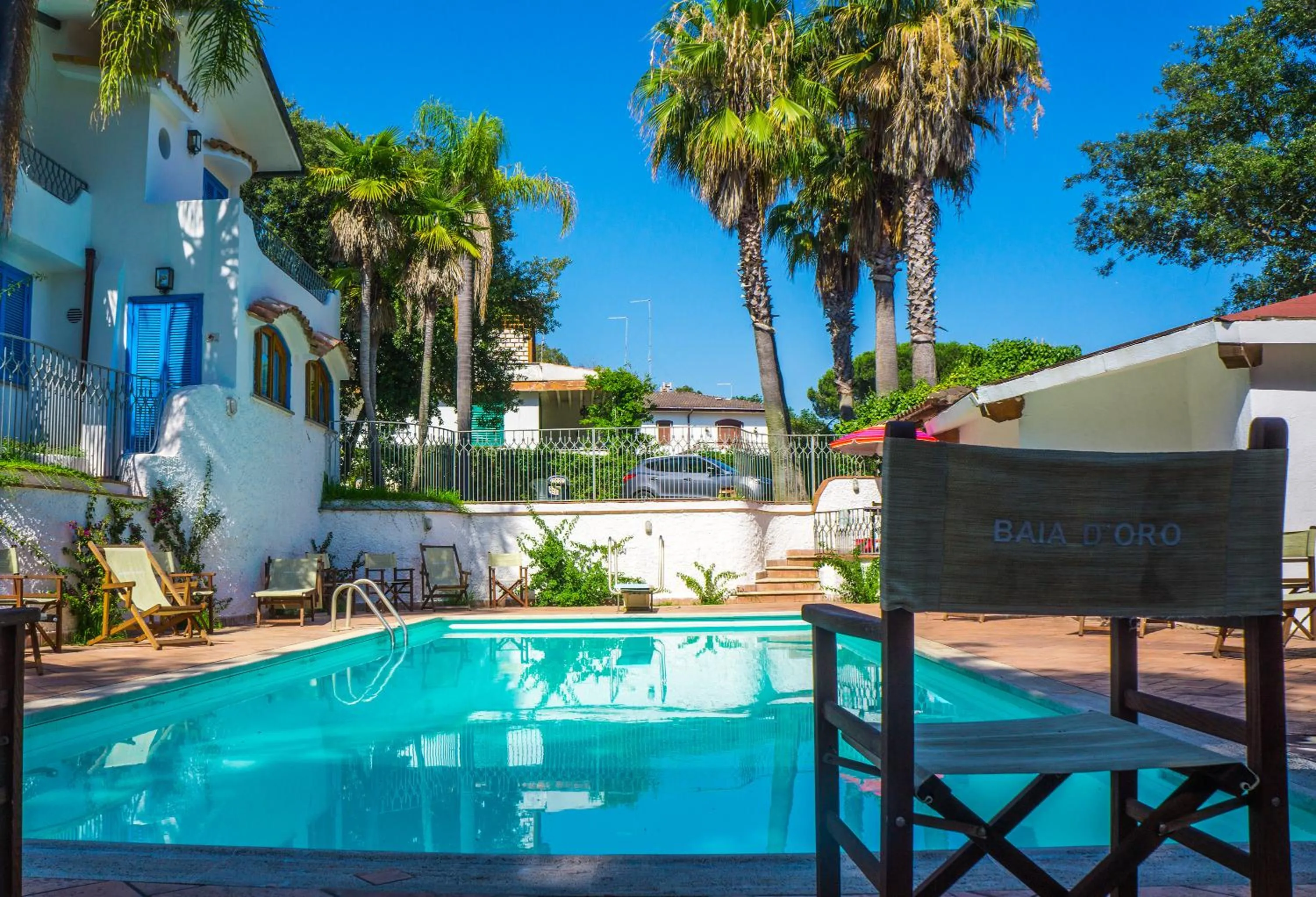 Pool view in Baia D'Oro