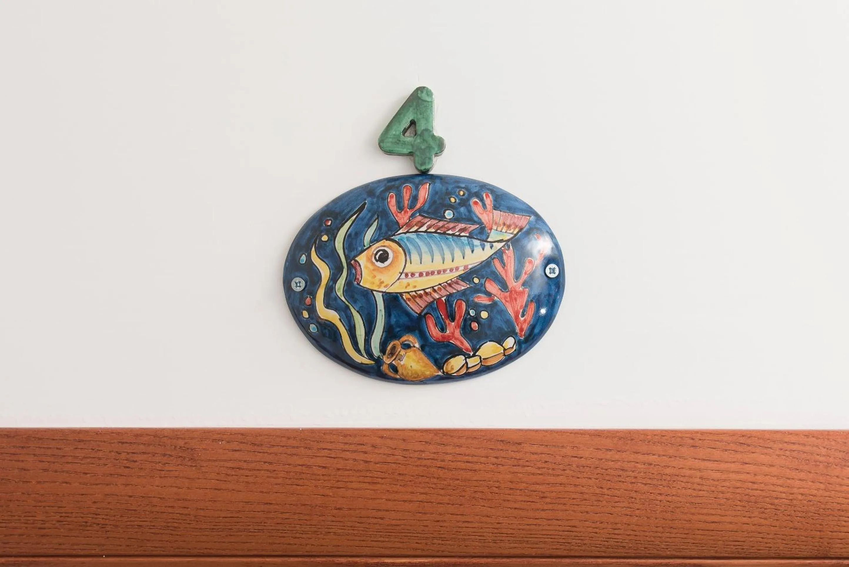 Decorative detail in B&B Palazzo Pinto