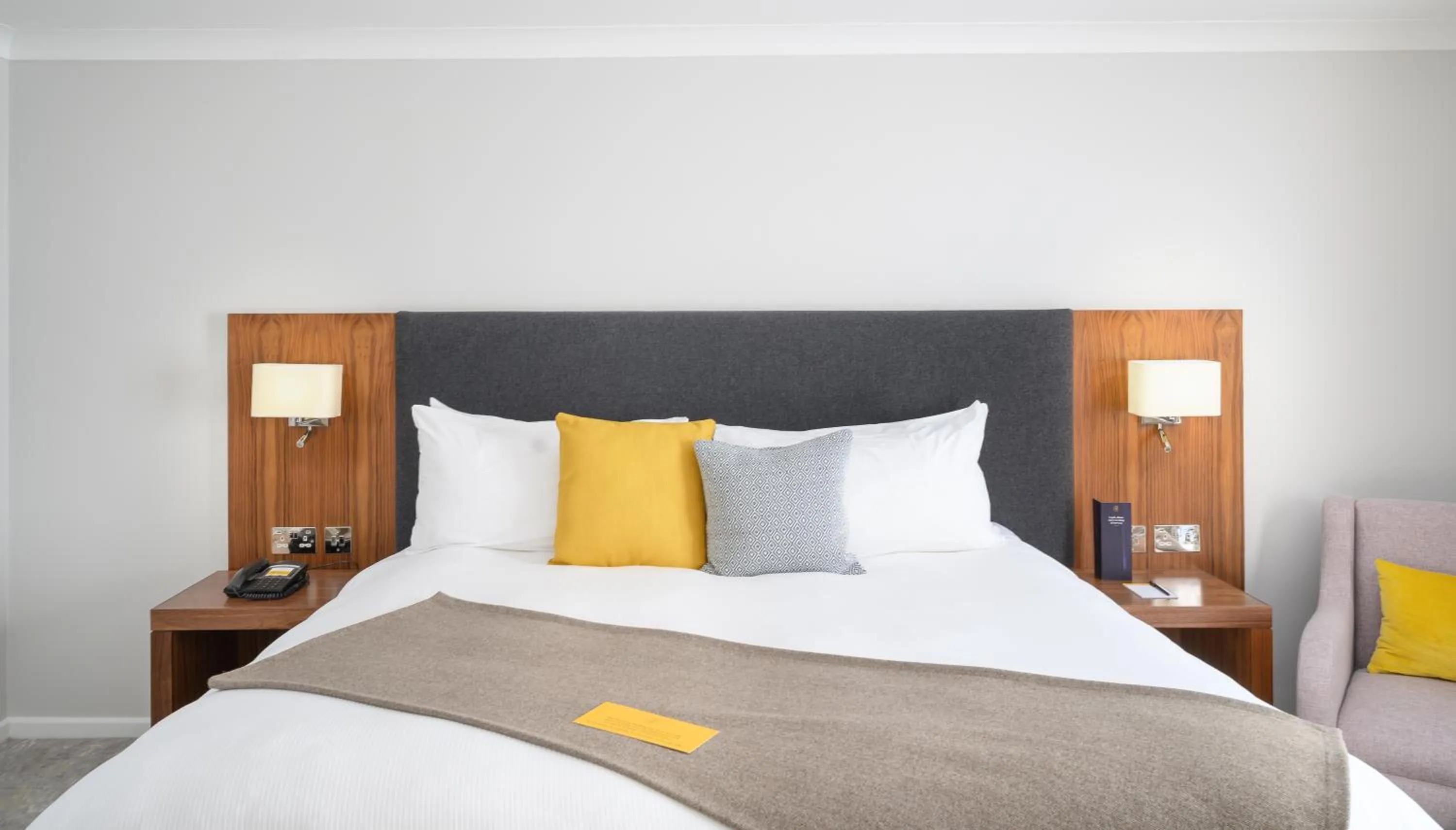 Bedroom, Bed in voco Oxford Thames by IHG