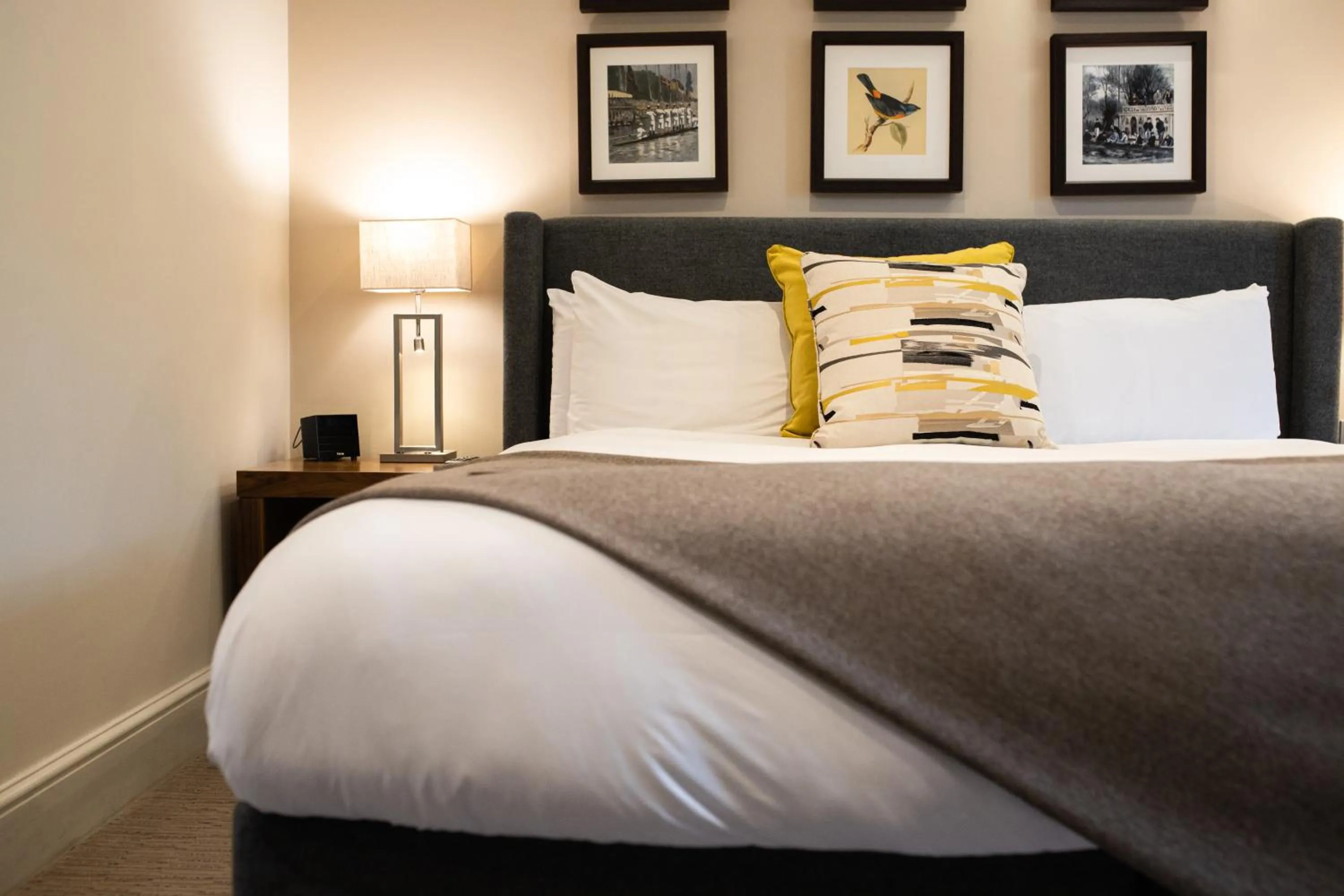 Bedroom, Bed in voco Oxford Thames by IHG