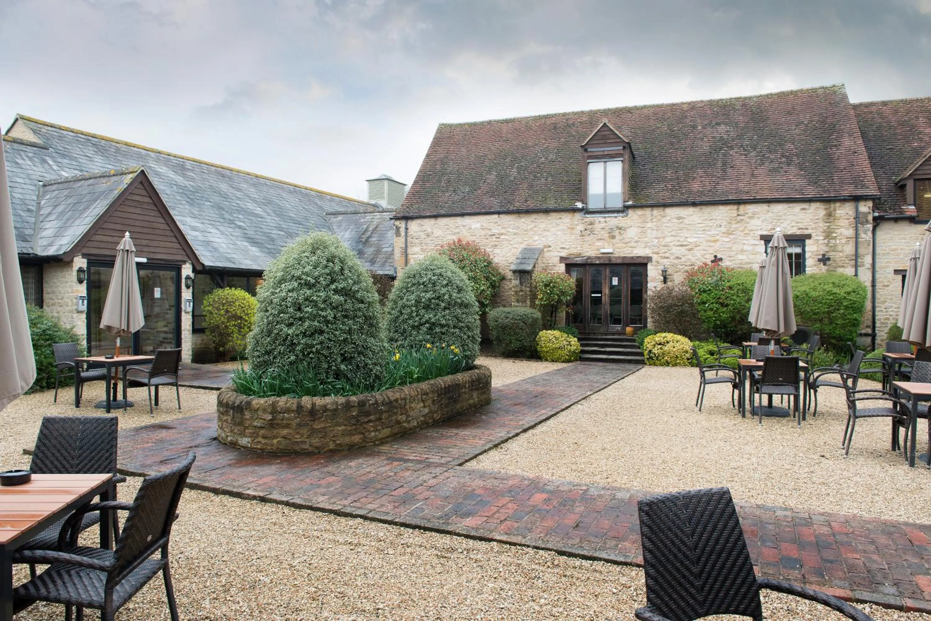 Balcony/Terrace in voco Oxford Thames by IHG