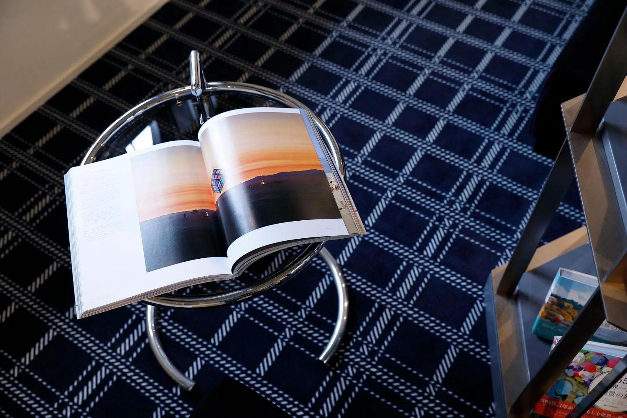 Communal lounge/ TV room in HakoBA Hakodate by THE SHARE HOTELS