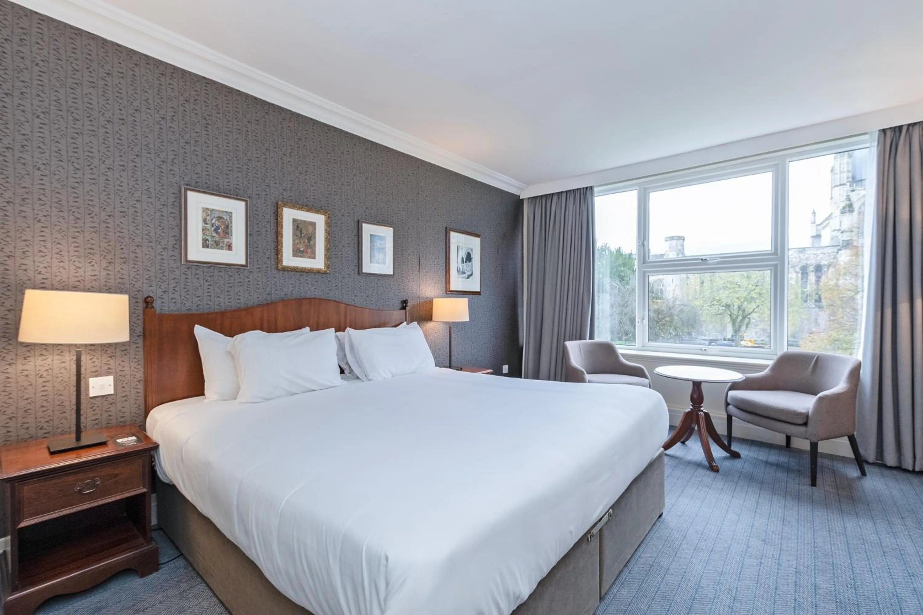 Bedroom, Bed in Winchester Wessex Hotel by Sunday