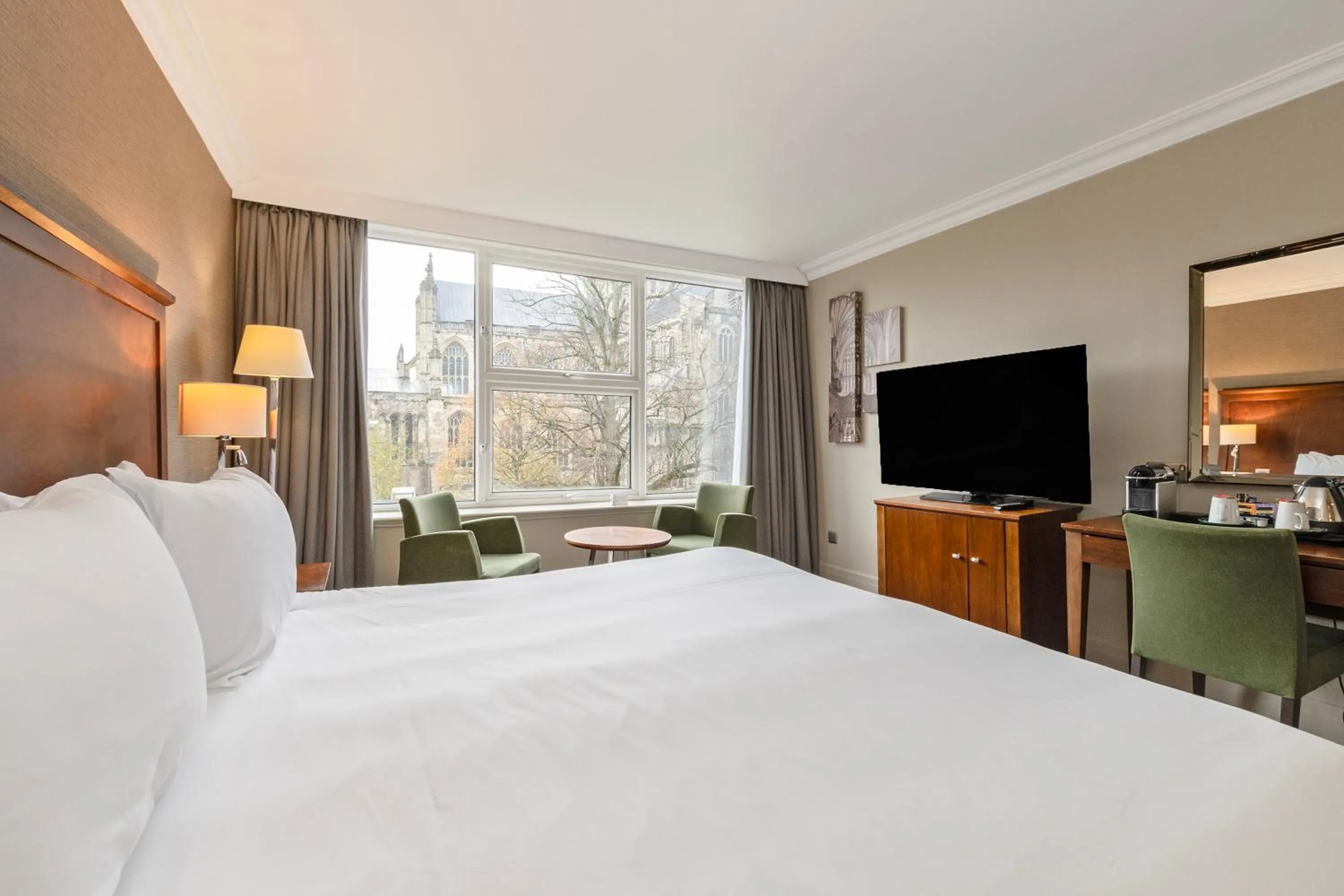 Bedroom, Bed in Winchester Wessex Hotel by Sunday