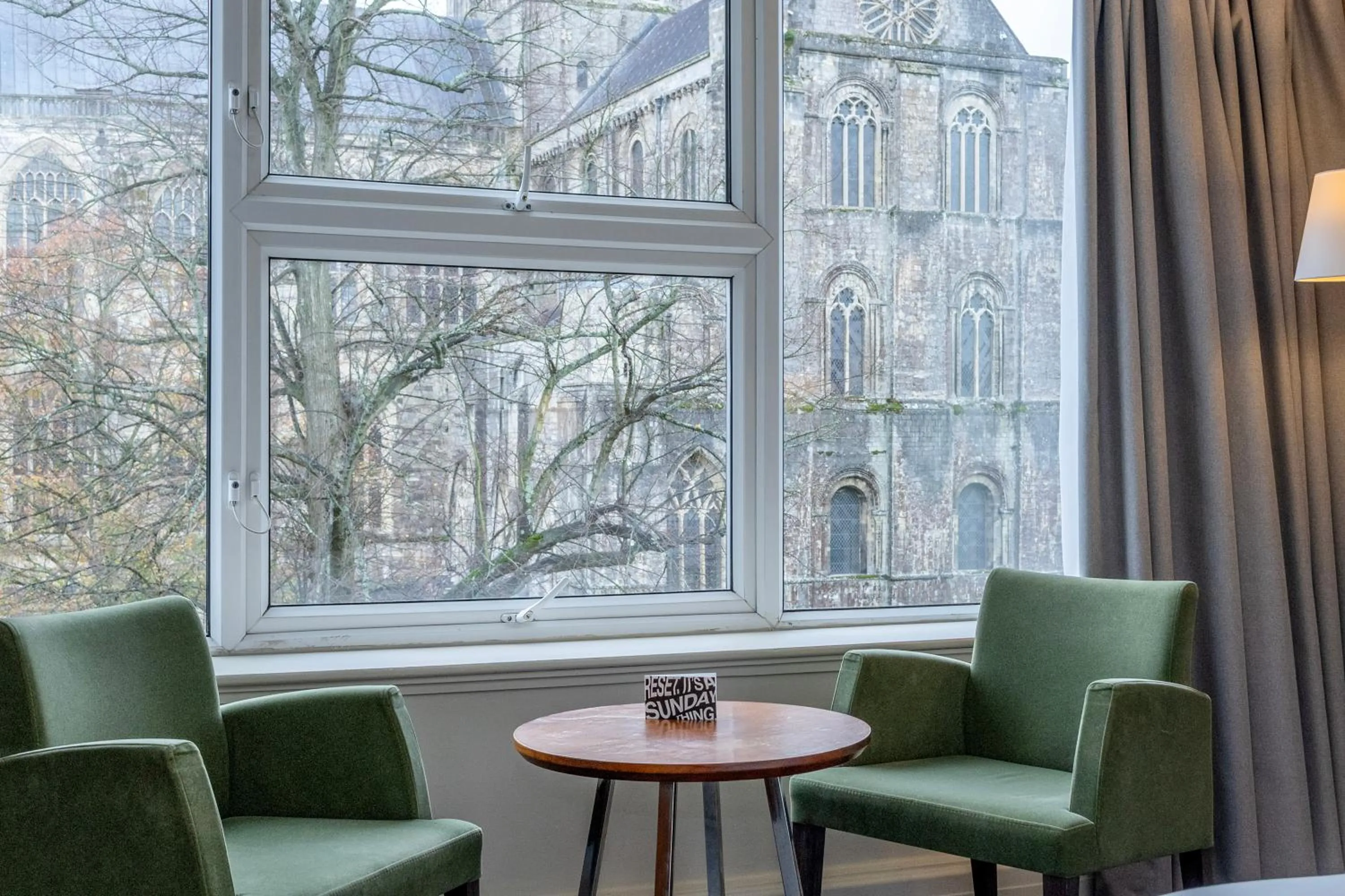 Seating area in Winchester Wessex Hotel by Sunday