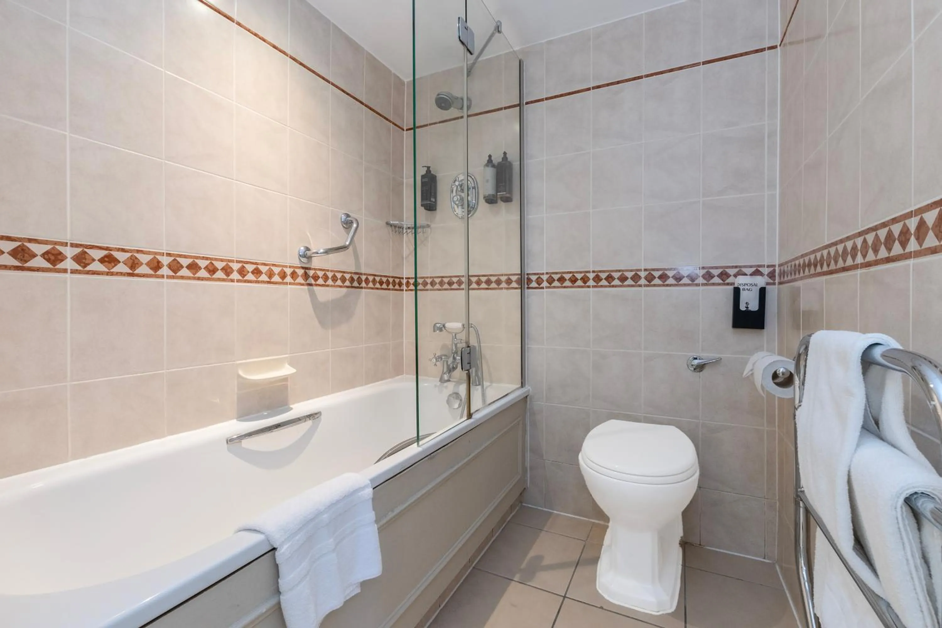 Bathroom in Winchester Wessex Hotel by Sunday