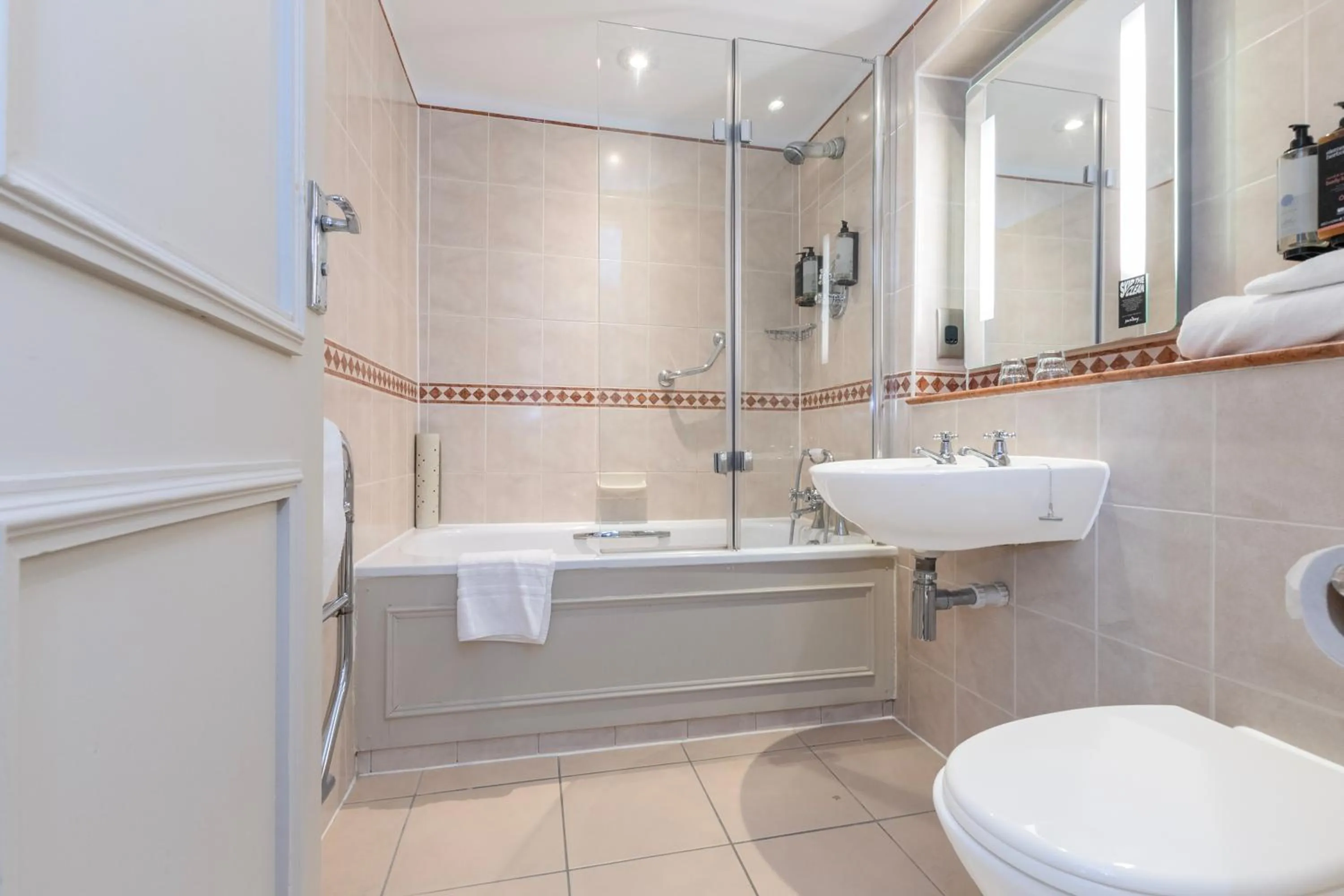 Bathroom in Winchester Wessex Hotel by Sunday