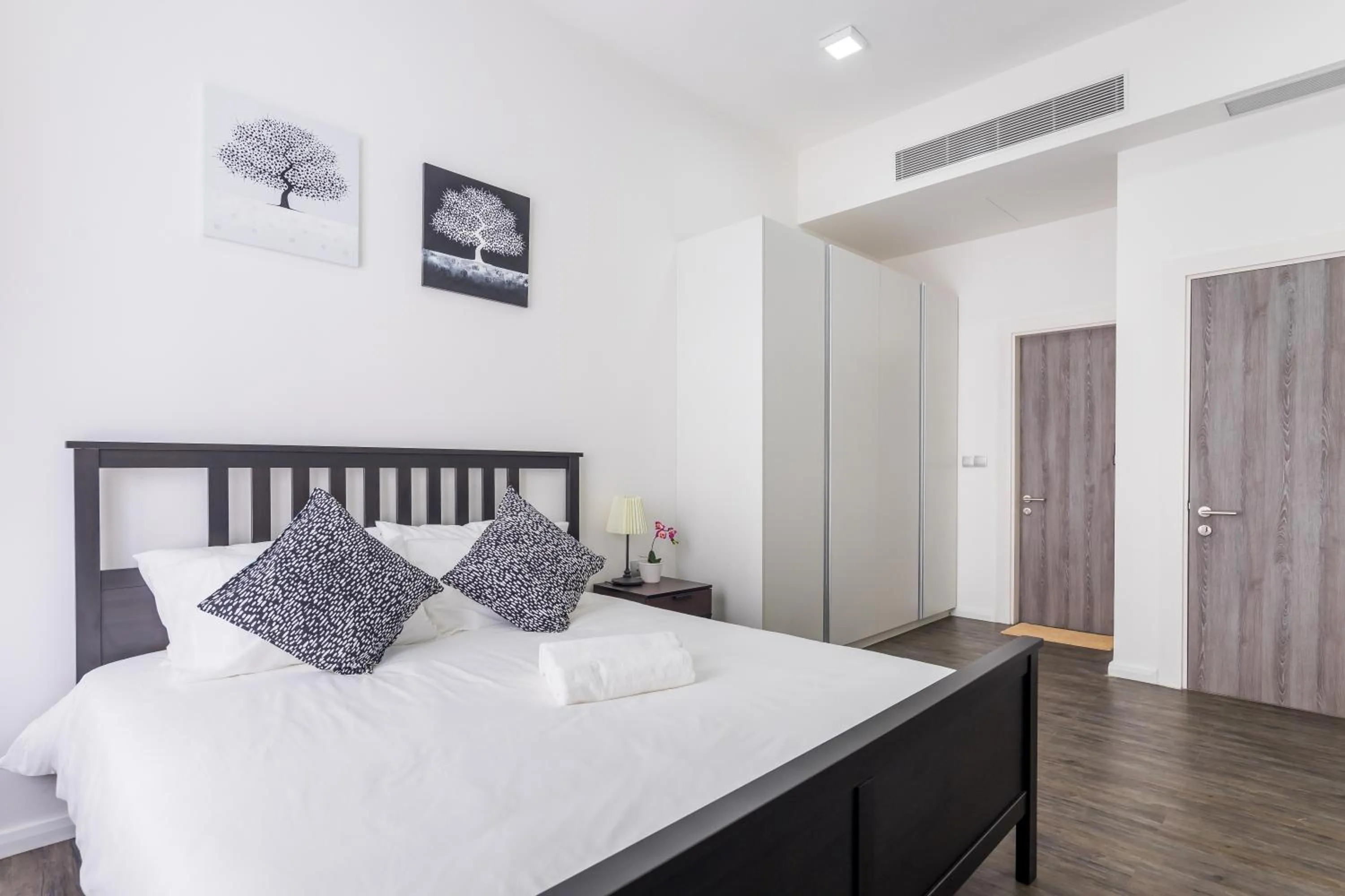 Bed in Five Senses Suite in M Suite KLCC