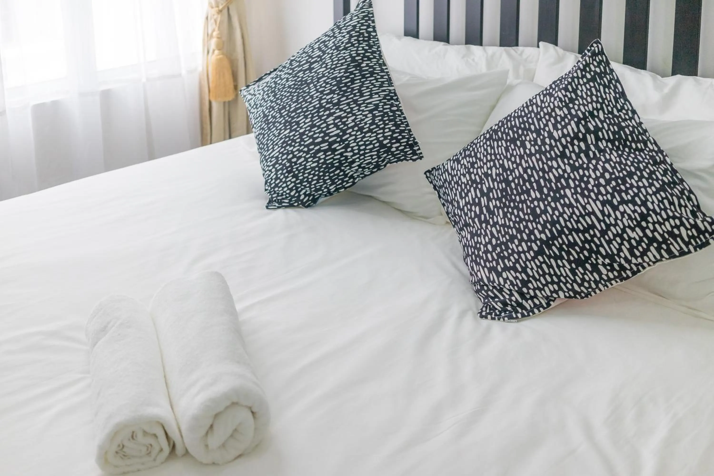 Bed in Five Senses Suite in M Suite KLCC