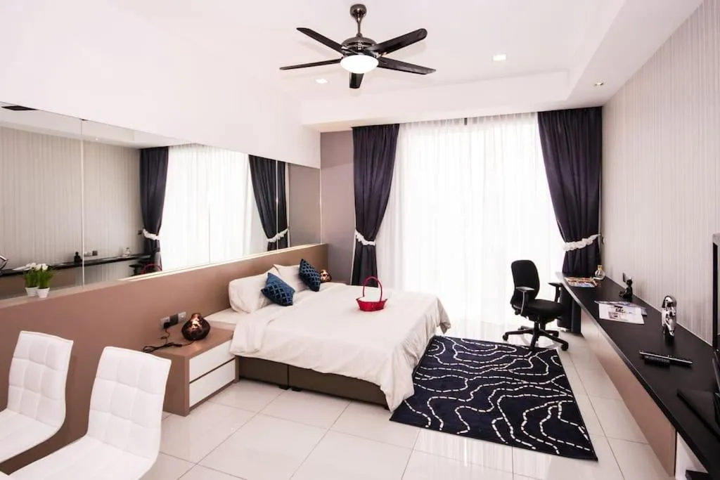 Bed in Five Senses Suite in M Suite KLCC