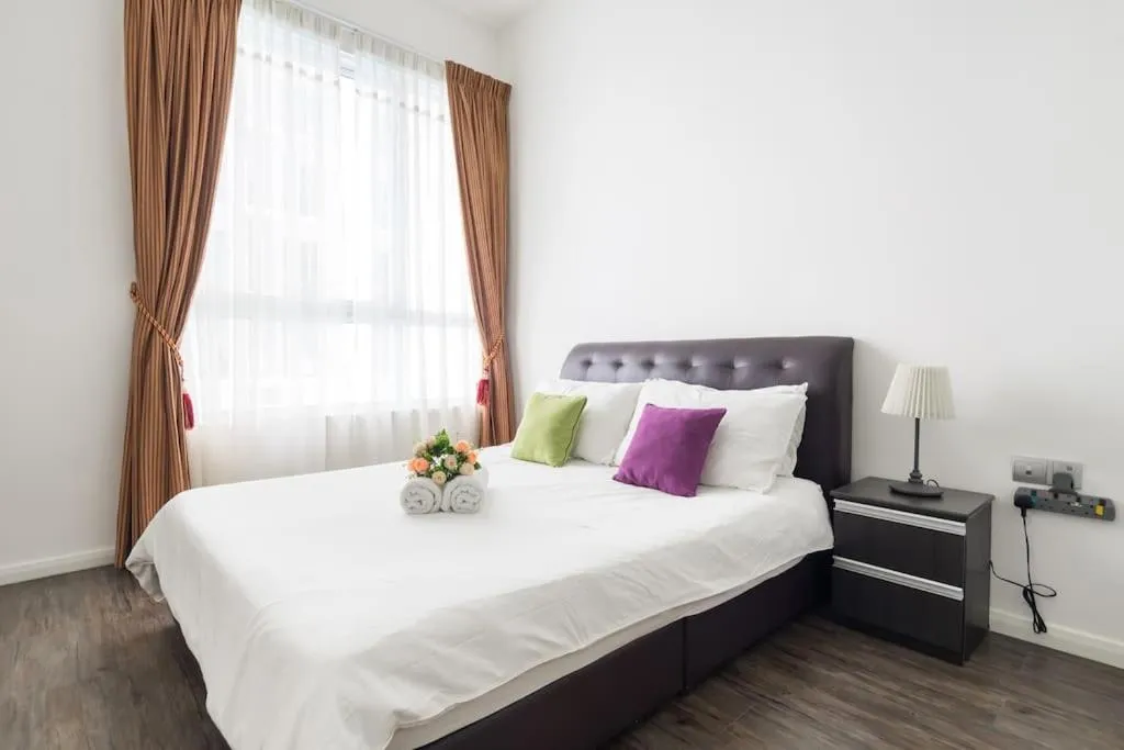 Bed in Five Senses Suite in M Suite KLCC