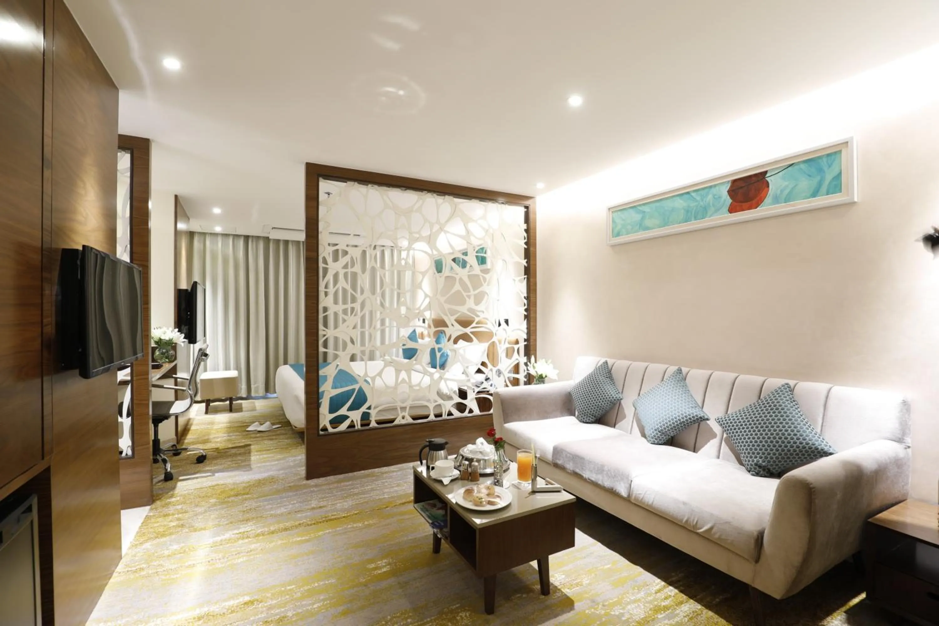 Living room in Effotel by Sayaji Vadodara