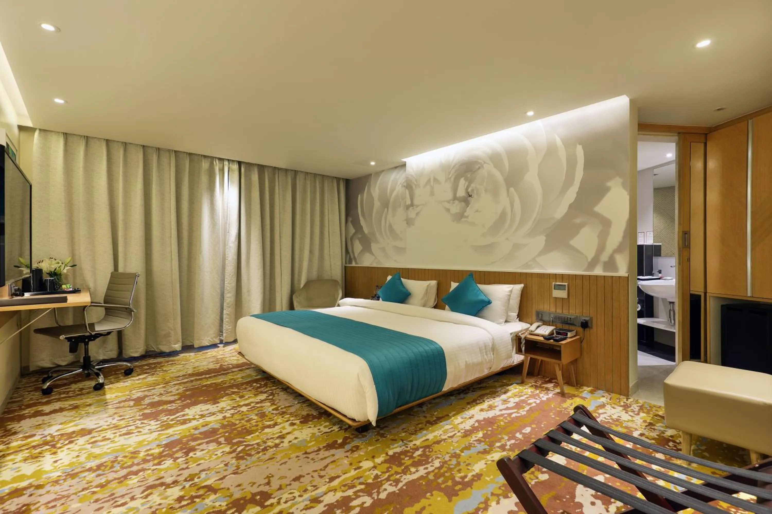 Bed in Effotel by Sayaji Vadodara