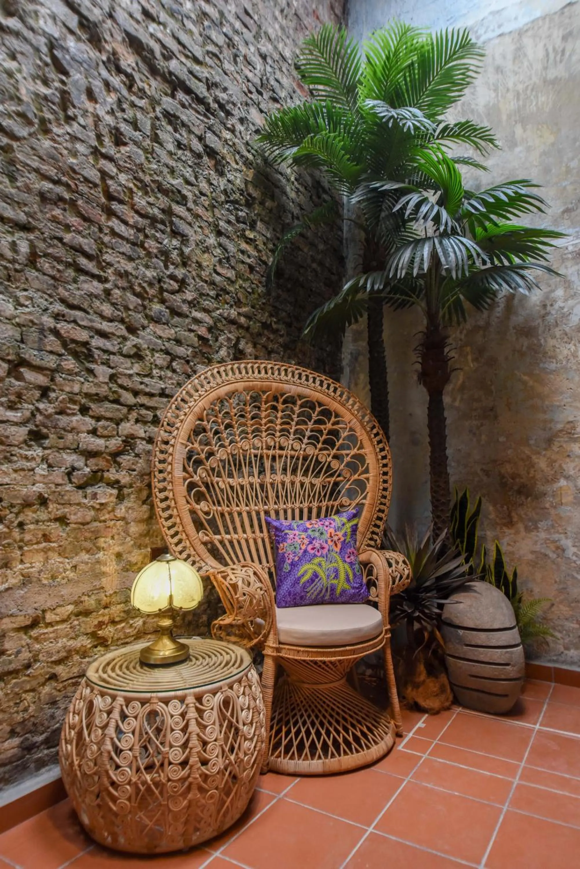 Garden view in Ohana House HQ