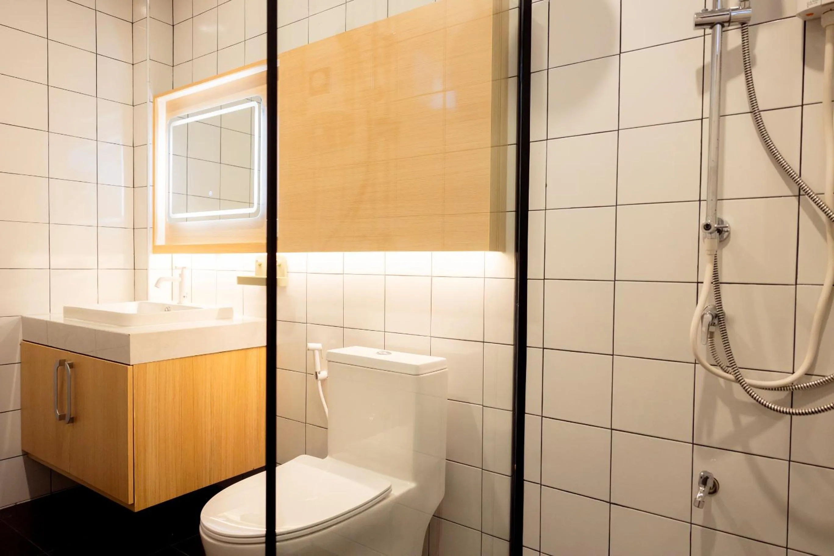 Bathroom in Karpenter Lampang