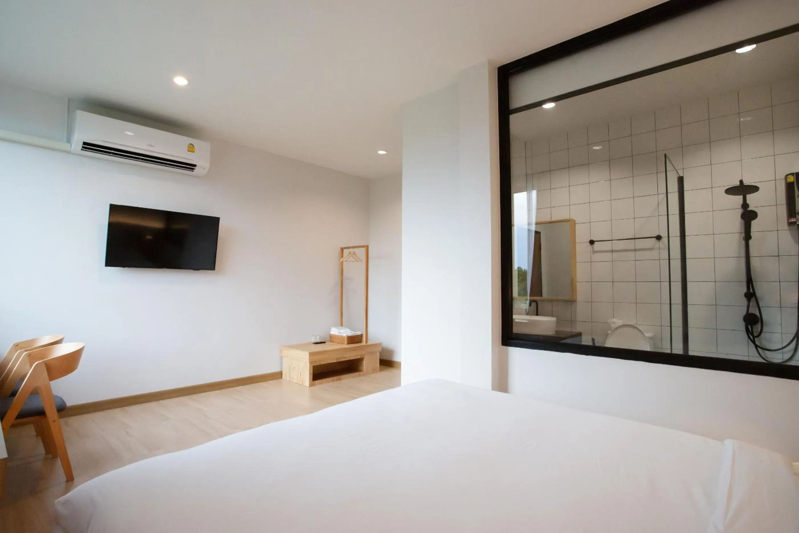 Bedroom, Bed in Karpenter Lampang