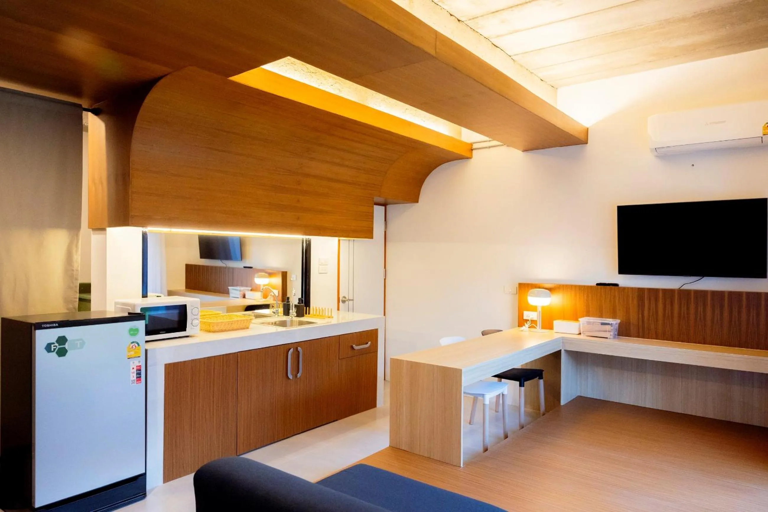 Kitchen or kitchenette in Karpenter Lampang