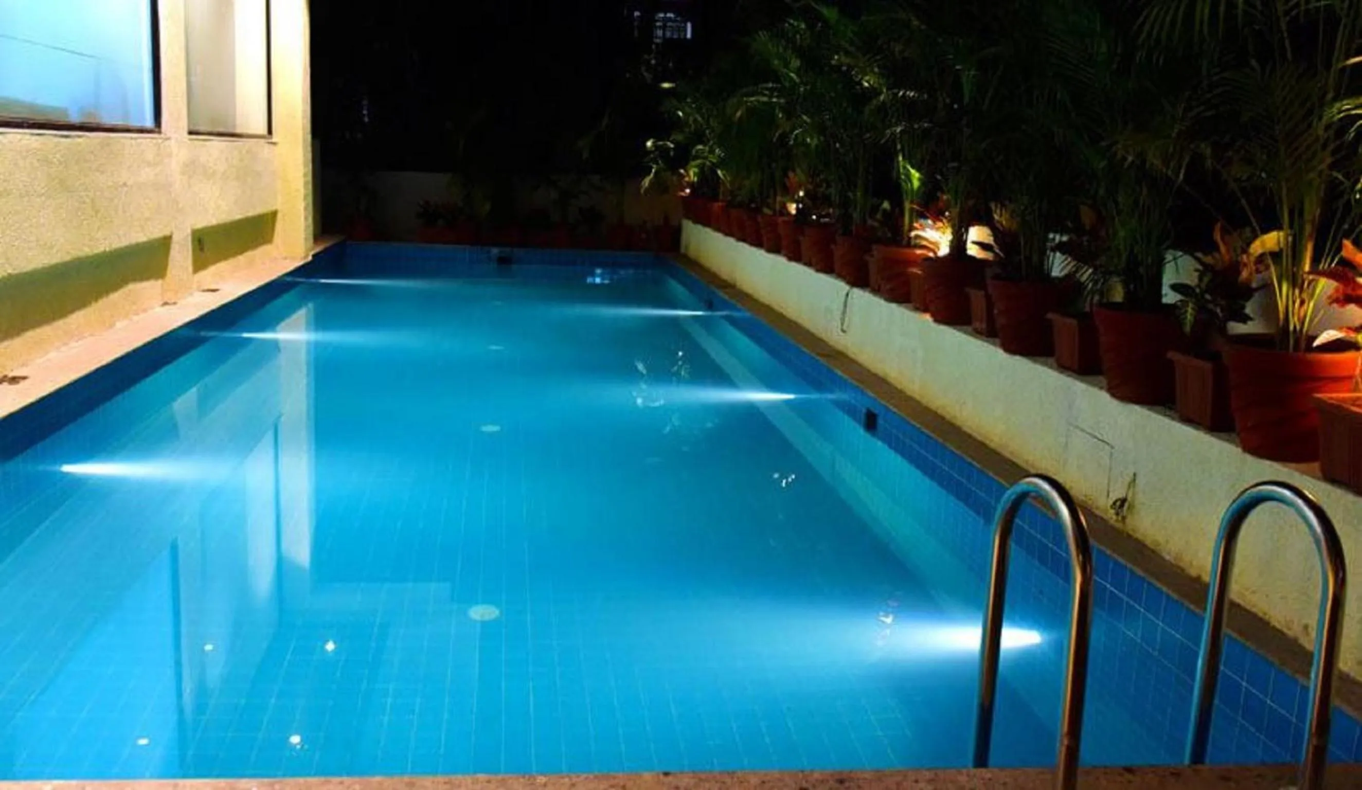 Swimming pool in The Flora Grand, Vasco, Goa