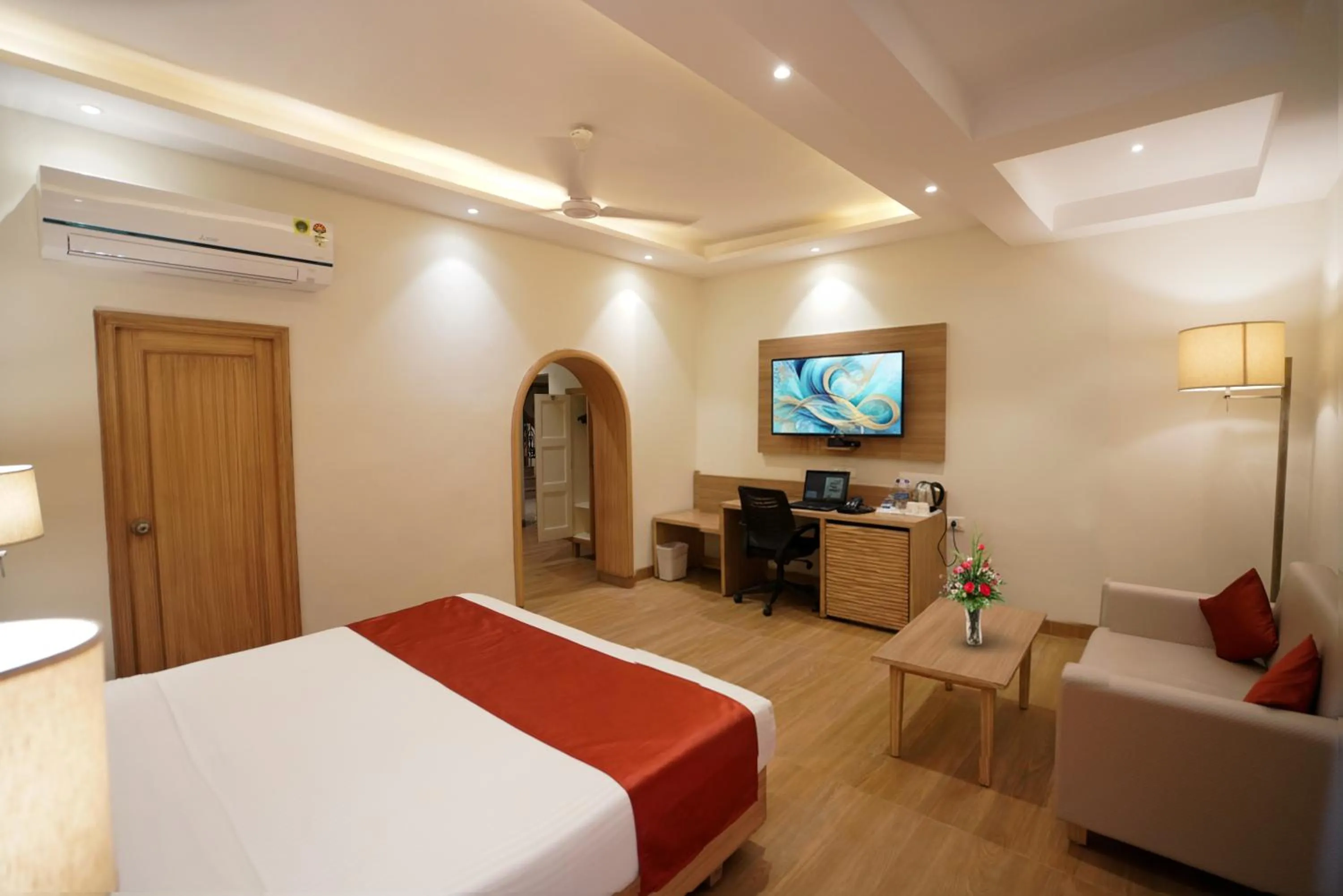 Bedroom, Bed in Kalinga Hotel