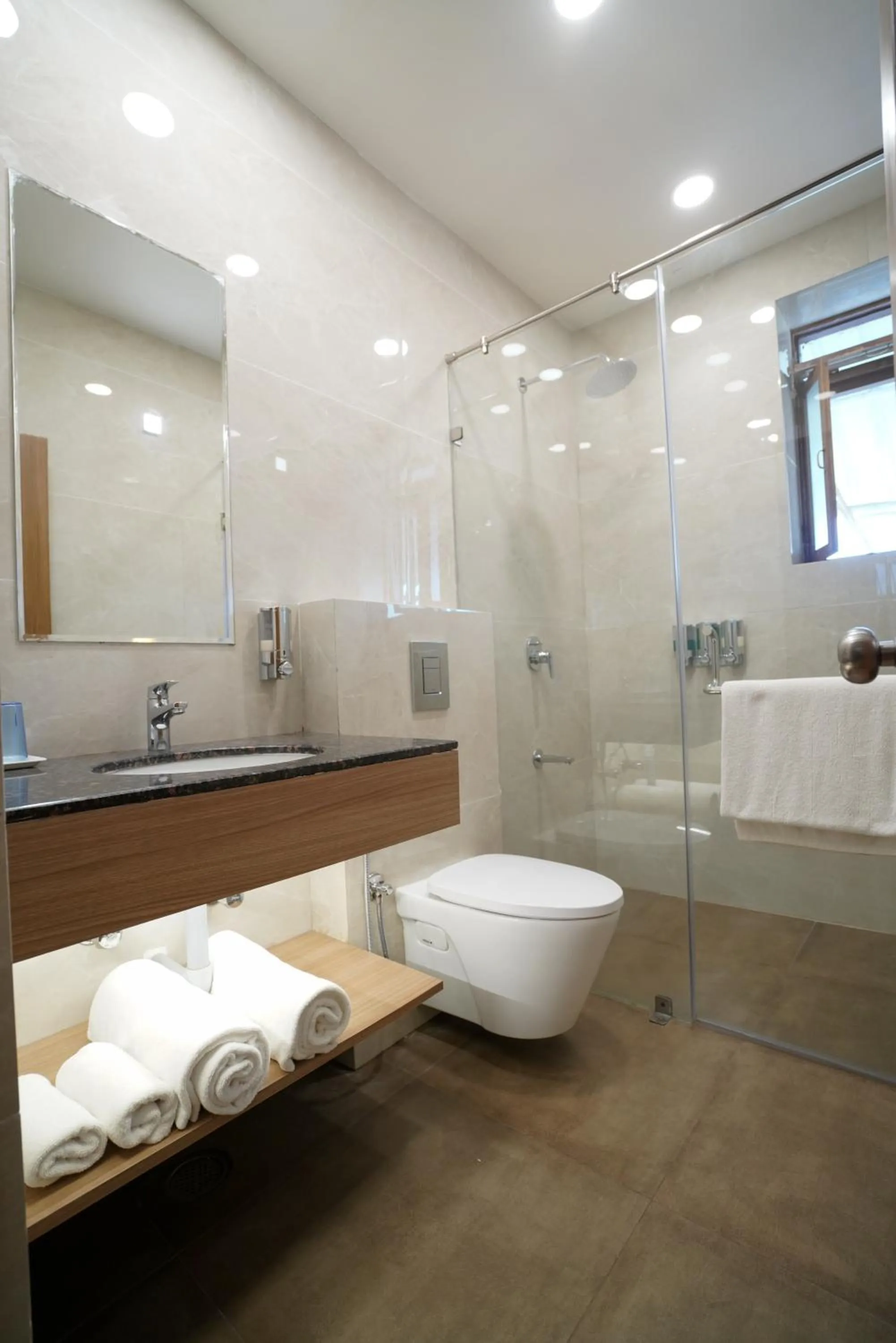 Bathroom in Kalinga Hotel